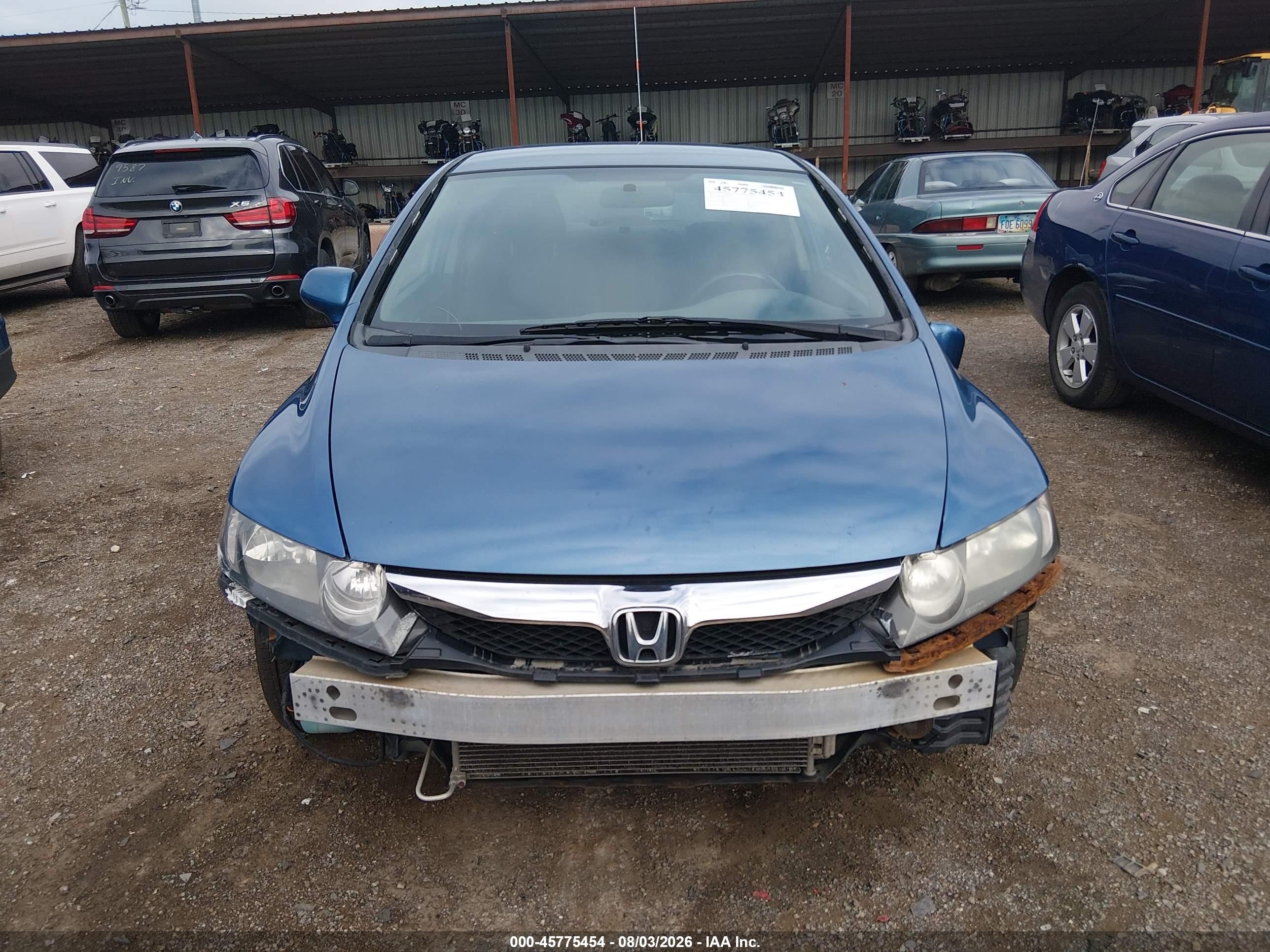 2011 Honda Civic Lx-s Light Blue vin: 19XFA1F63BE030371