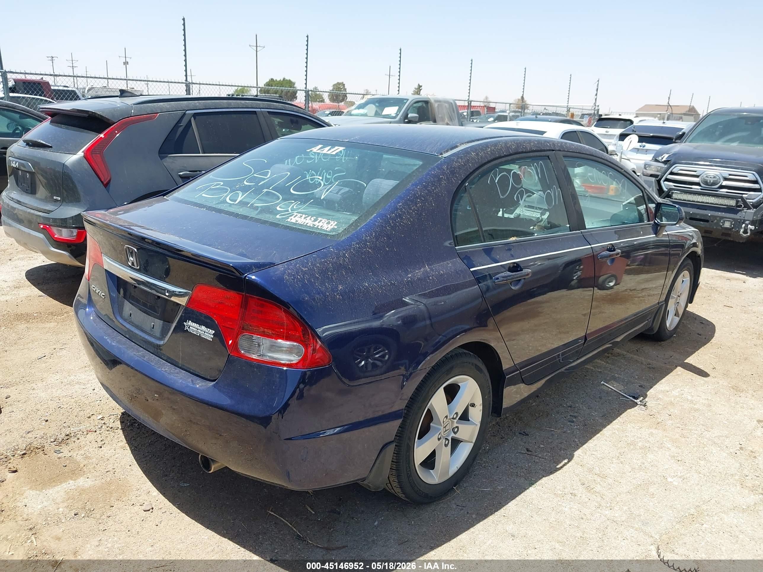 2011 Honda Civic Lx-s Navy vin: 19XFA1F63BE031228