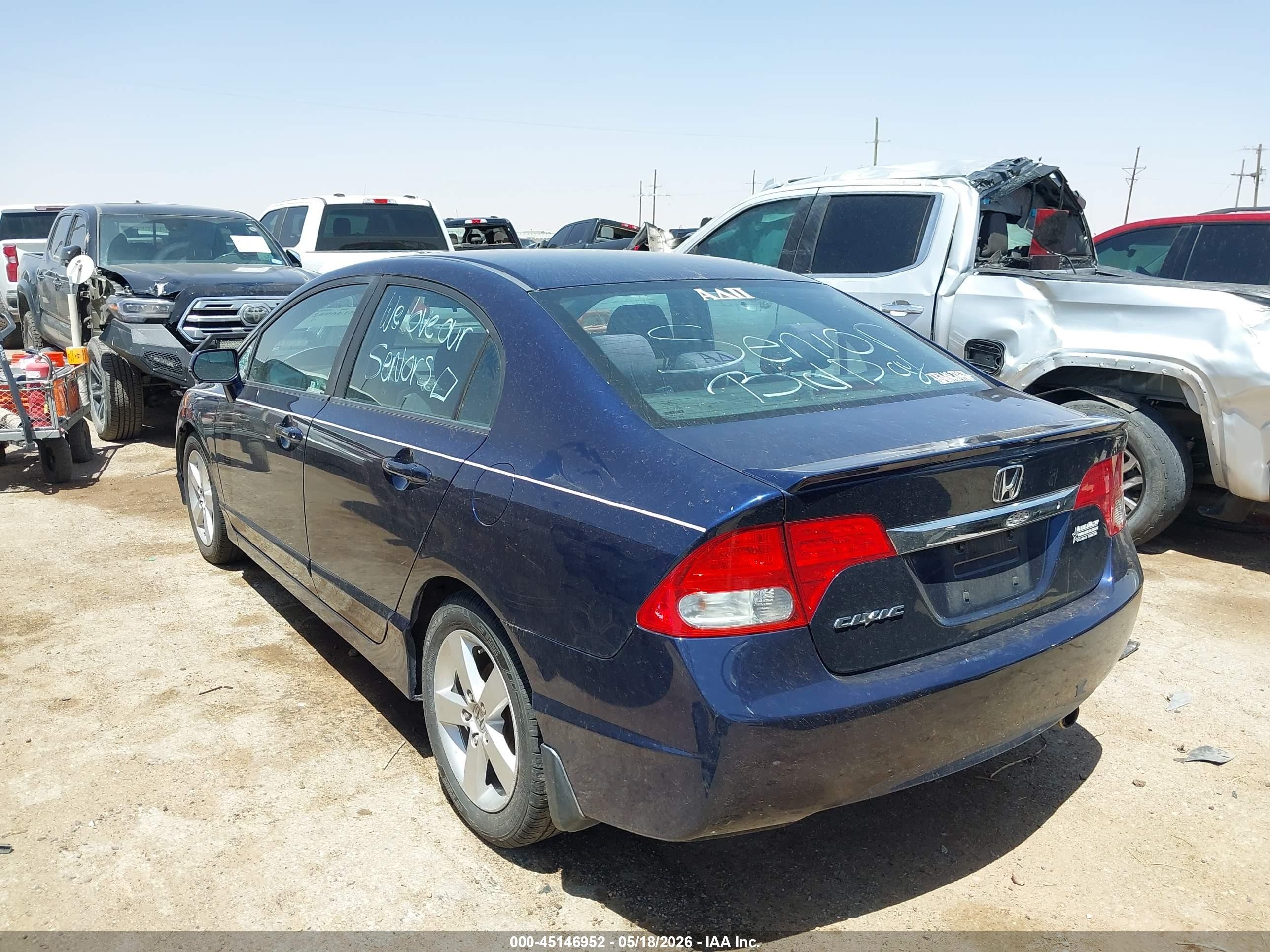 2011 Honda Civic Lx-s Navy vin: 19XFA1F63BE031228