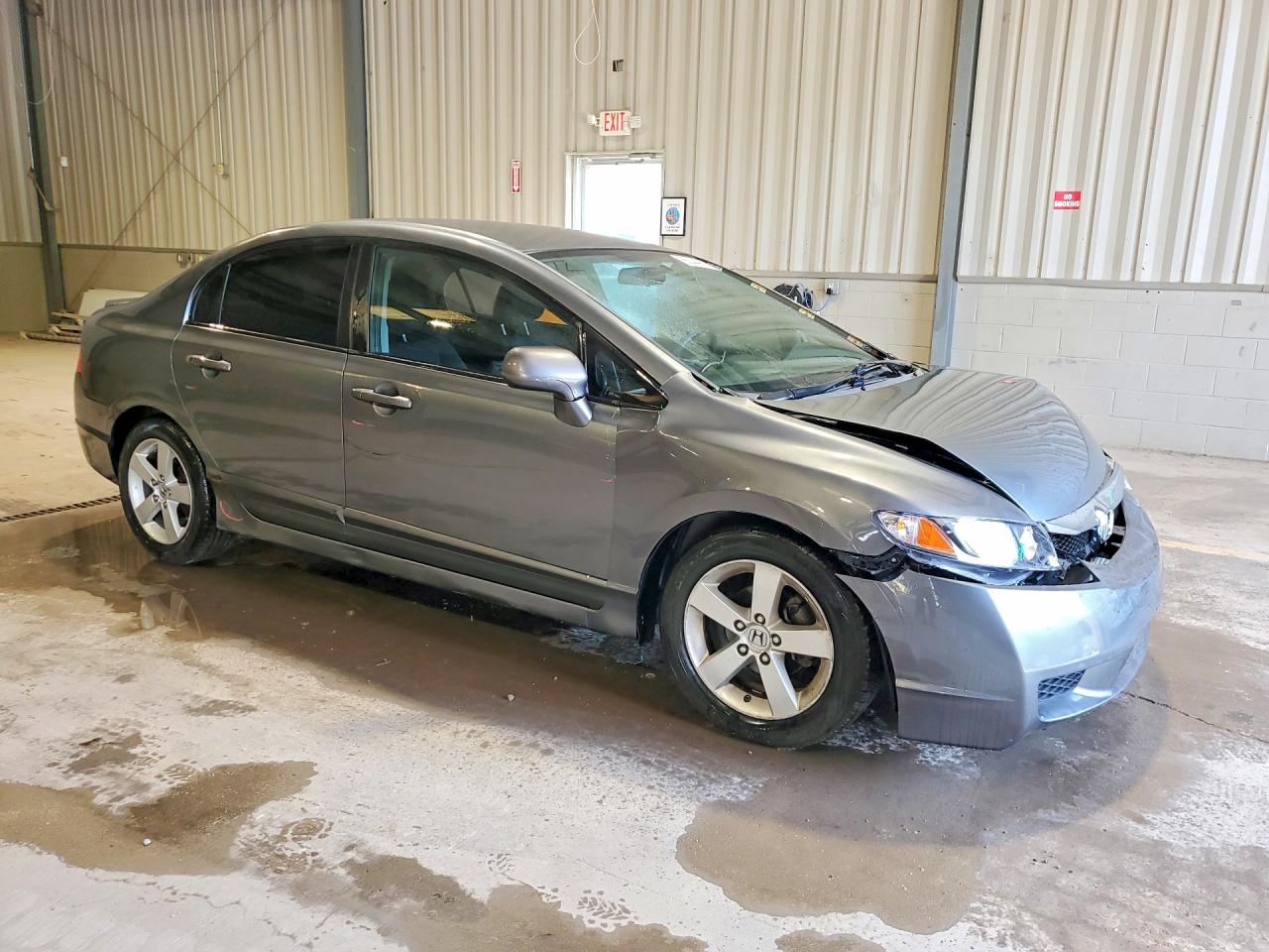 2011 Honda Civic Lx-s Gray vin: 19XFA1F63BE042259