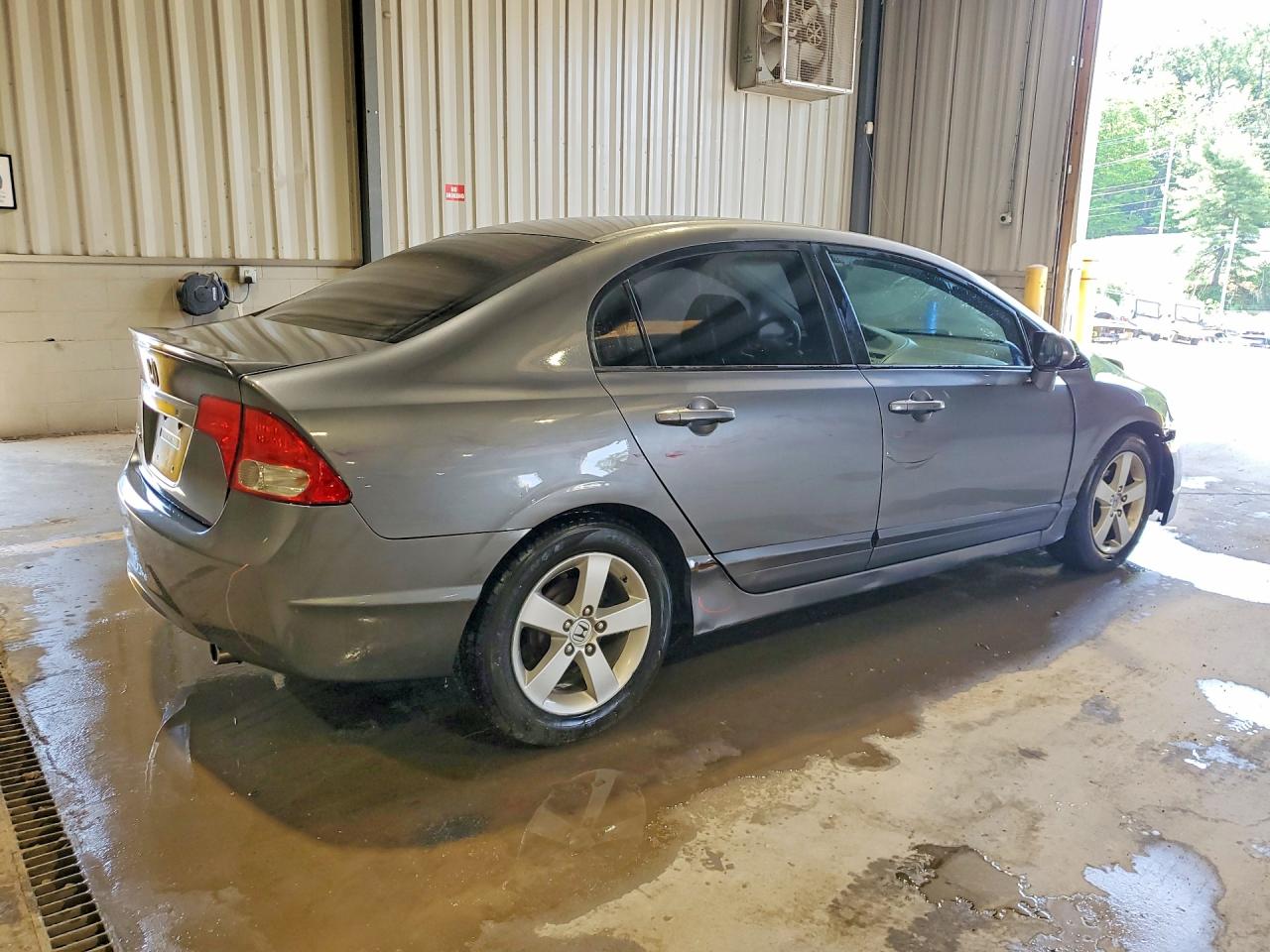 2011 Honda Civic Lx-s Gray vin: 19XFA1F63BE042259