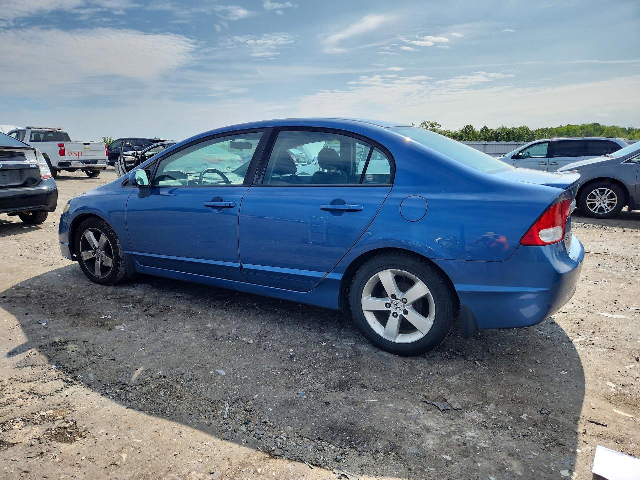 2010 Honda Civic Lx-s Blue vin: 19XFA1F64AE087015