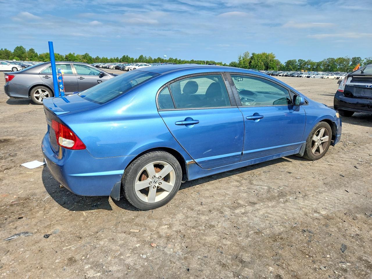 2010 Honda Civic Lx-s Blue vin: 19XFA1F64AE087015