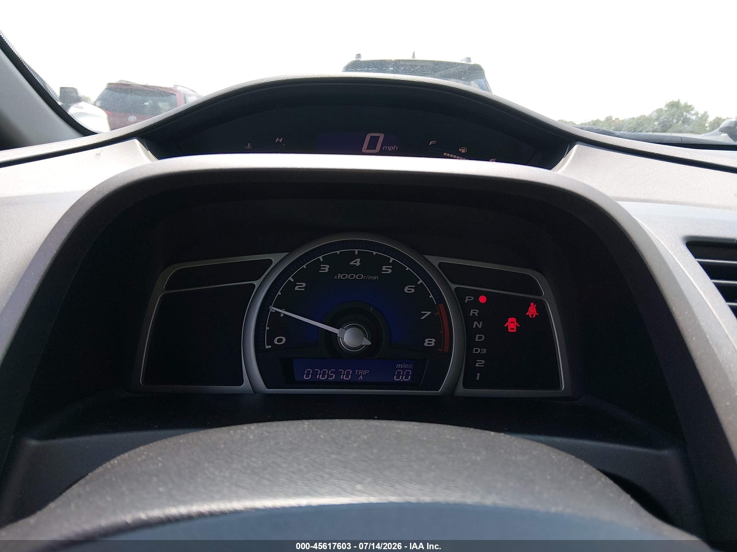 2011 Honda Civic Lx-s Blue vin: 19XFA1F64BE003891