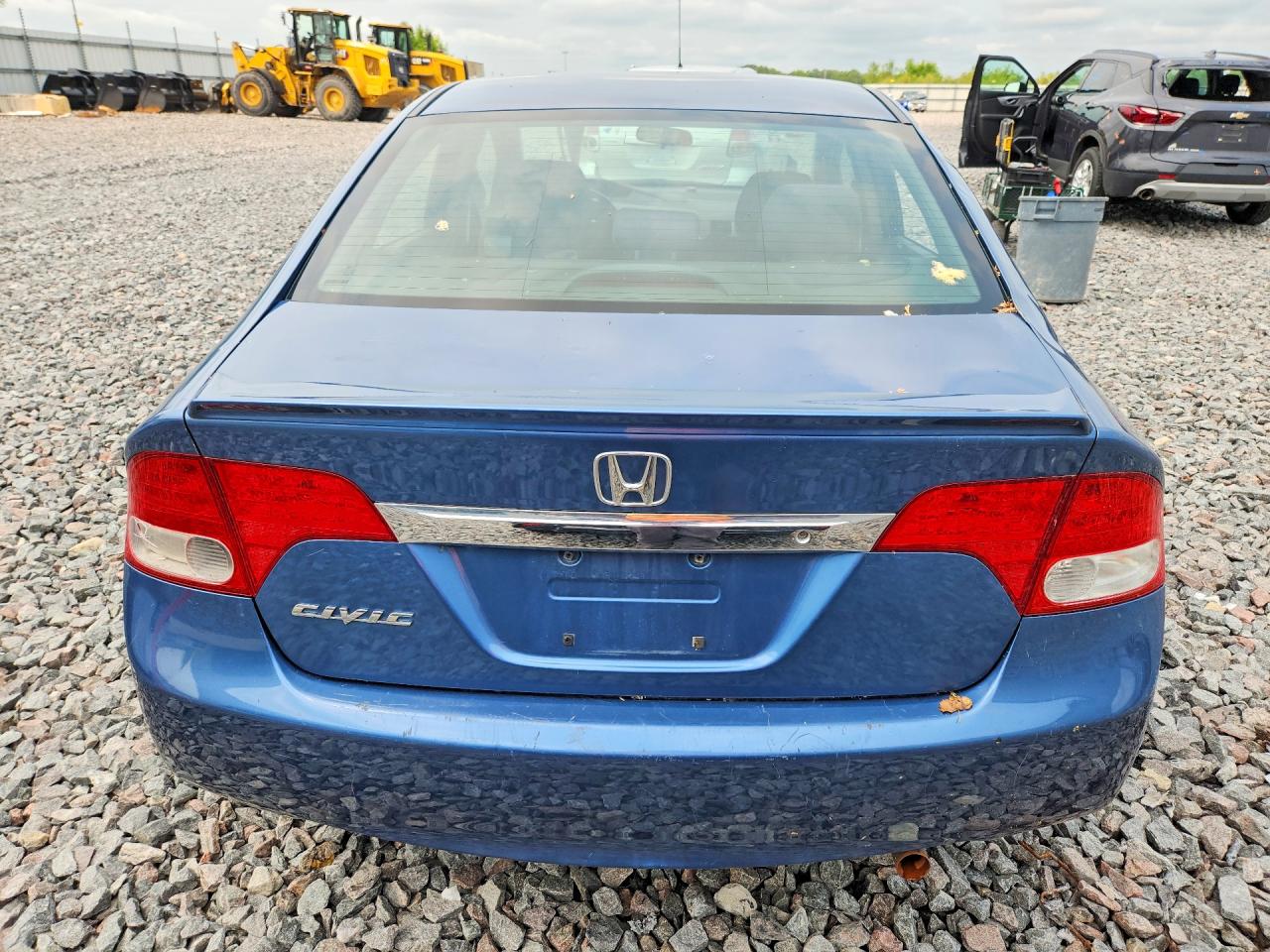 2011 Honda Civic Lx-s Синий vin: 19XFA1F64BE022215