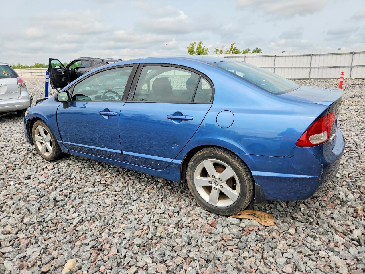 2011 Honda Civic Lx-s Синий vin: 19XFA1F64BE022215