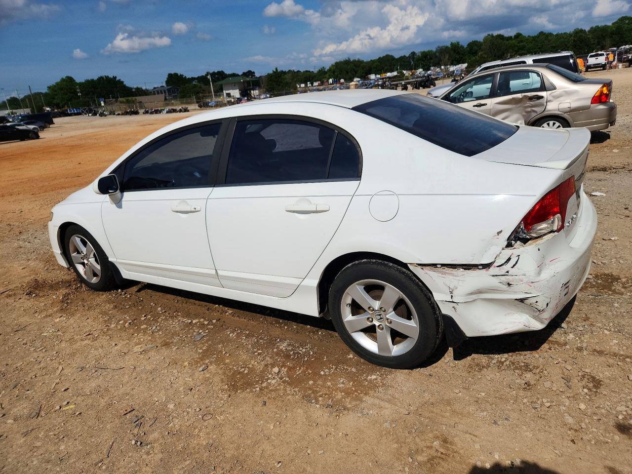 2011 Honda Civic Lx-s Белый vin: 19XFA1F64BE041184