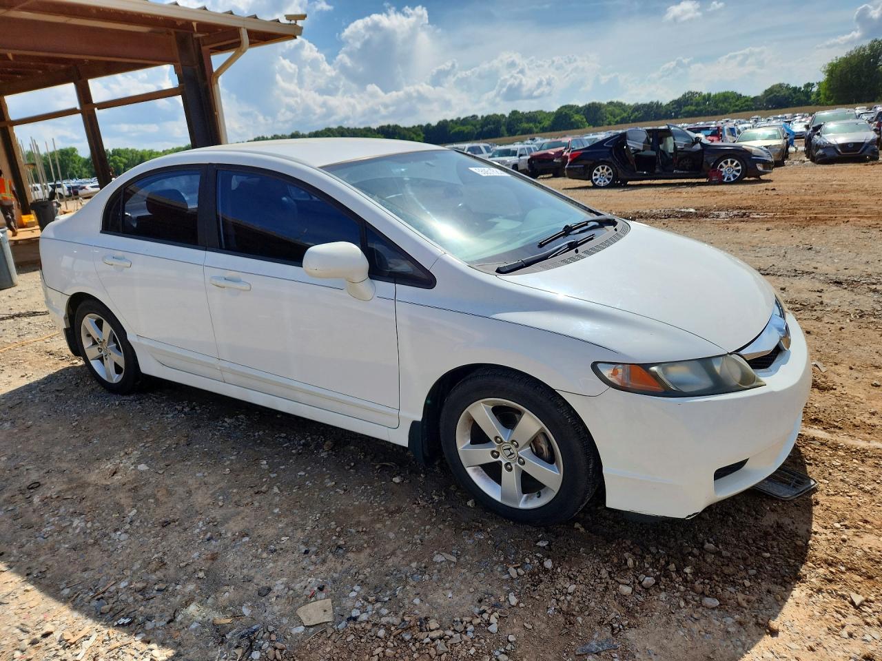 2011 Honda Civic Lx-s Белый vin: 19XFA1F64BE041184