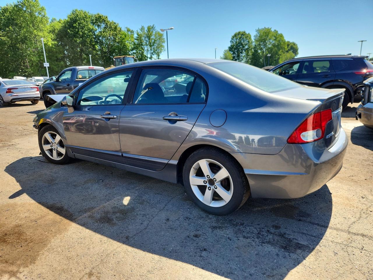 2011 Honda Civic Lx-s Gray vin: 19XFA1F64BE045042