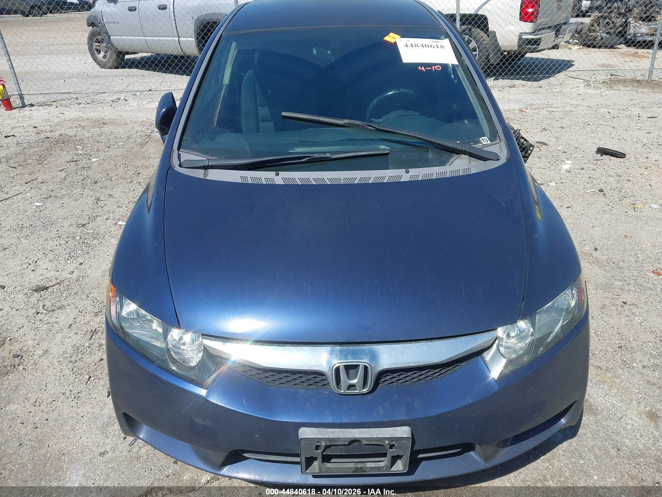 2010 Honda Civic Lx-s Dark Blue vin: 19XFA1F65AE018916