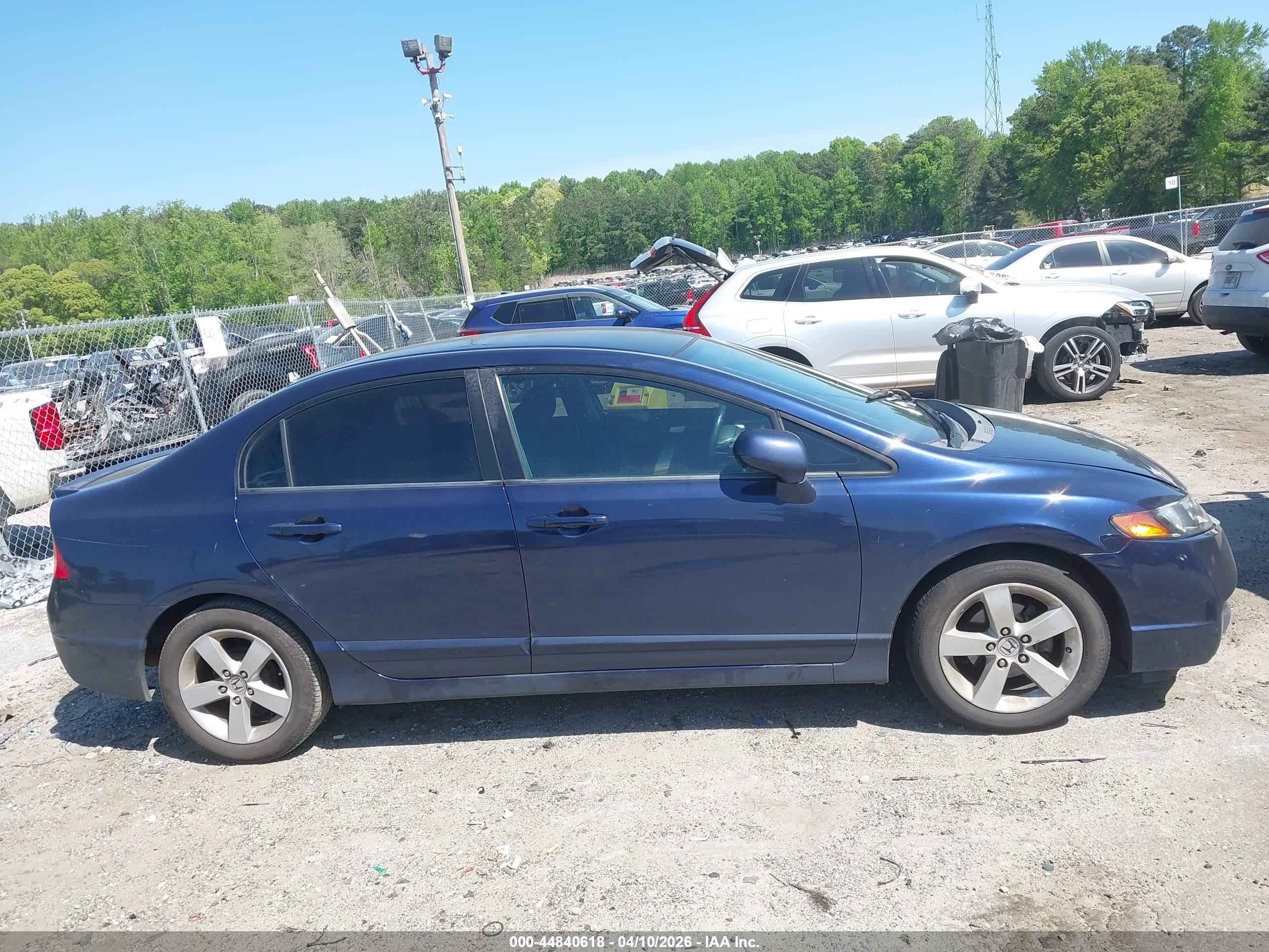 2010 Honda Civic Lx-s Dark Blue vin: 19XFA1F65AE018916