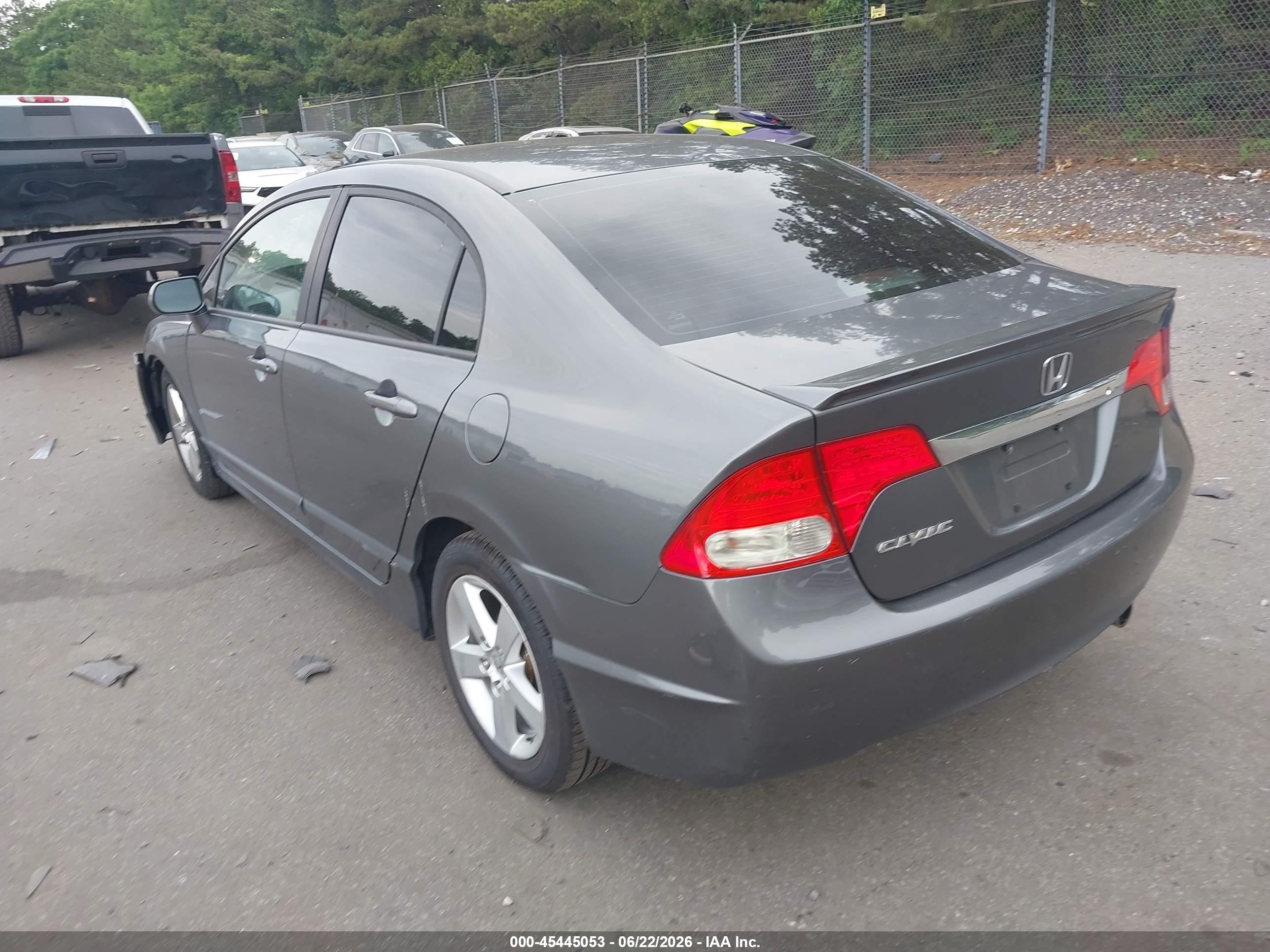 2011 Honda Civic Lx-s Gray vin: 19XFA1F65BE037435