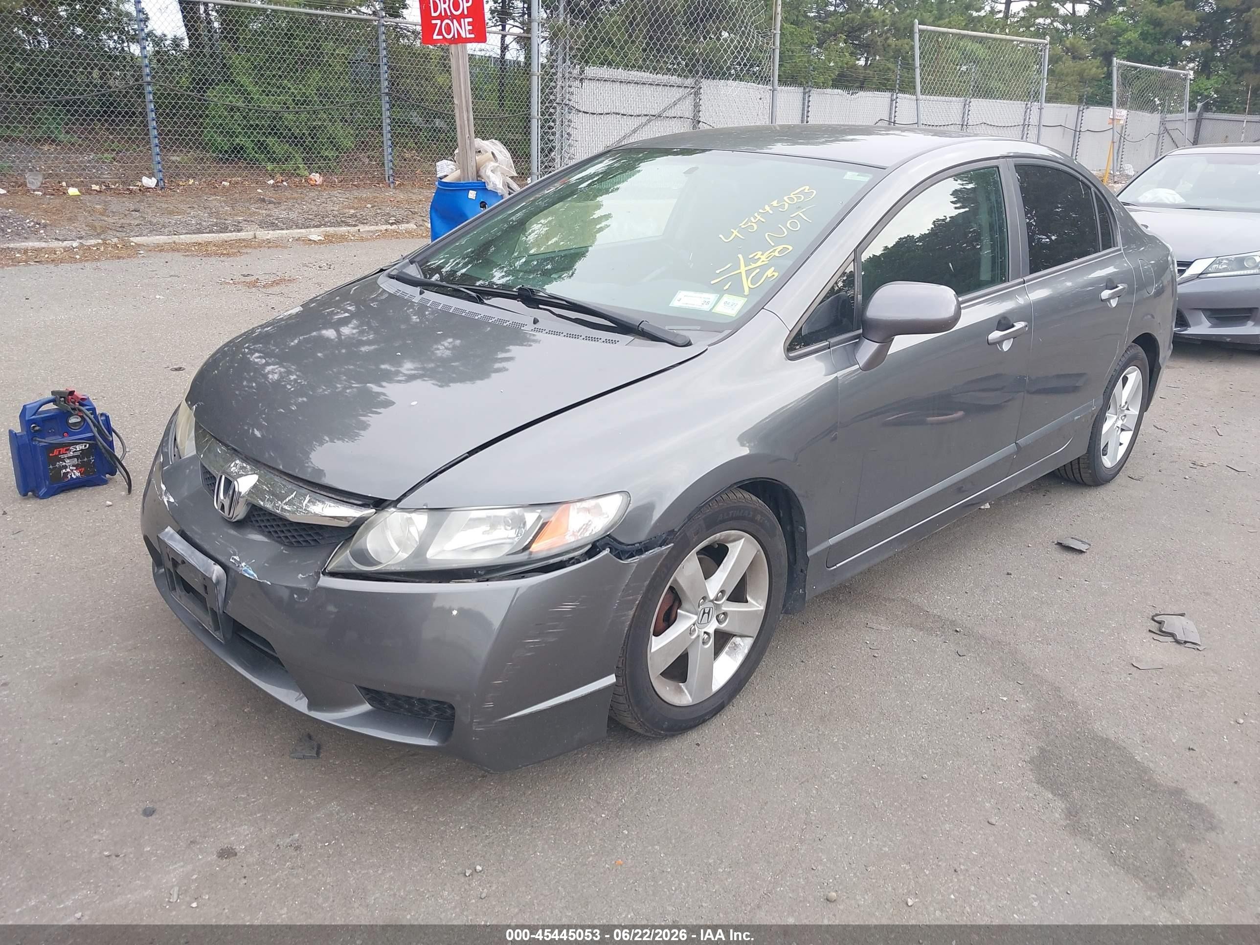 2011 Honda Civic Lx-s Gray vin: 19XFA1F65BE037435