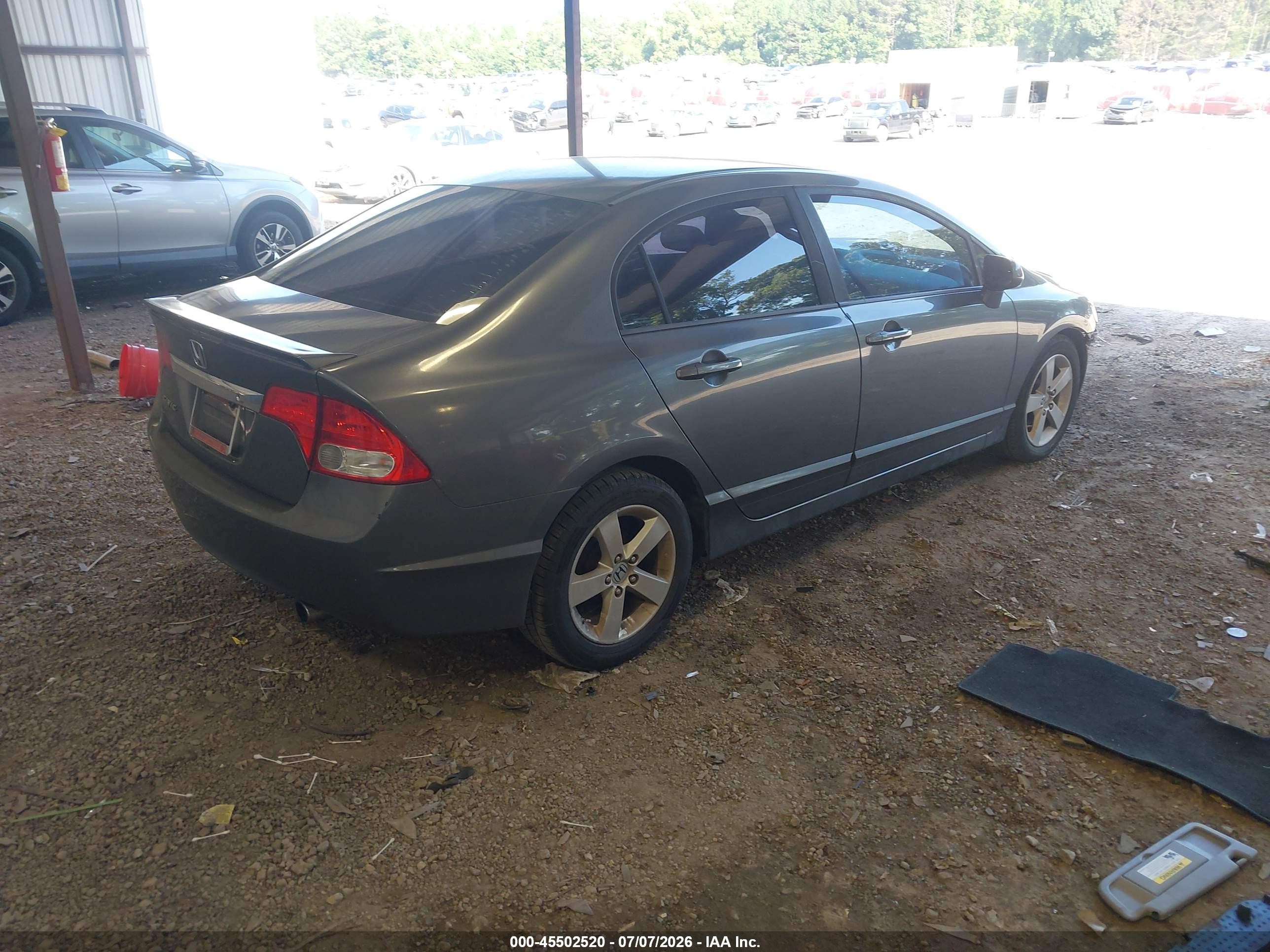2011 Honda Civic Lx-s Gray vin: 19XFA1F65BE043784