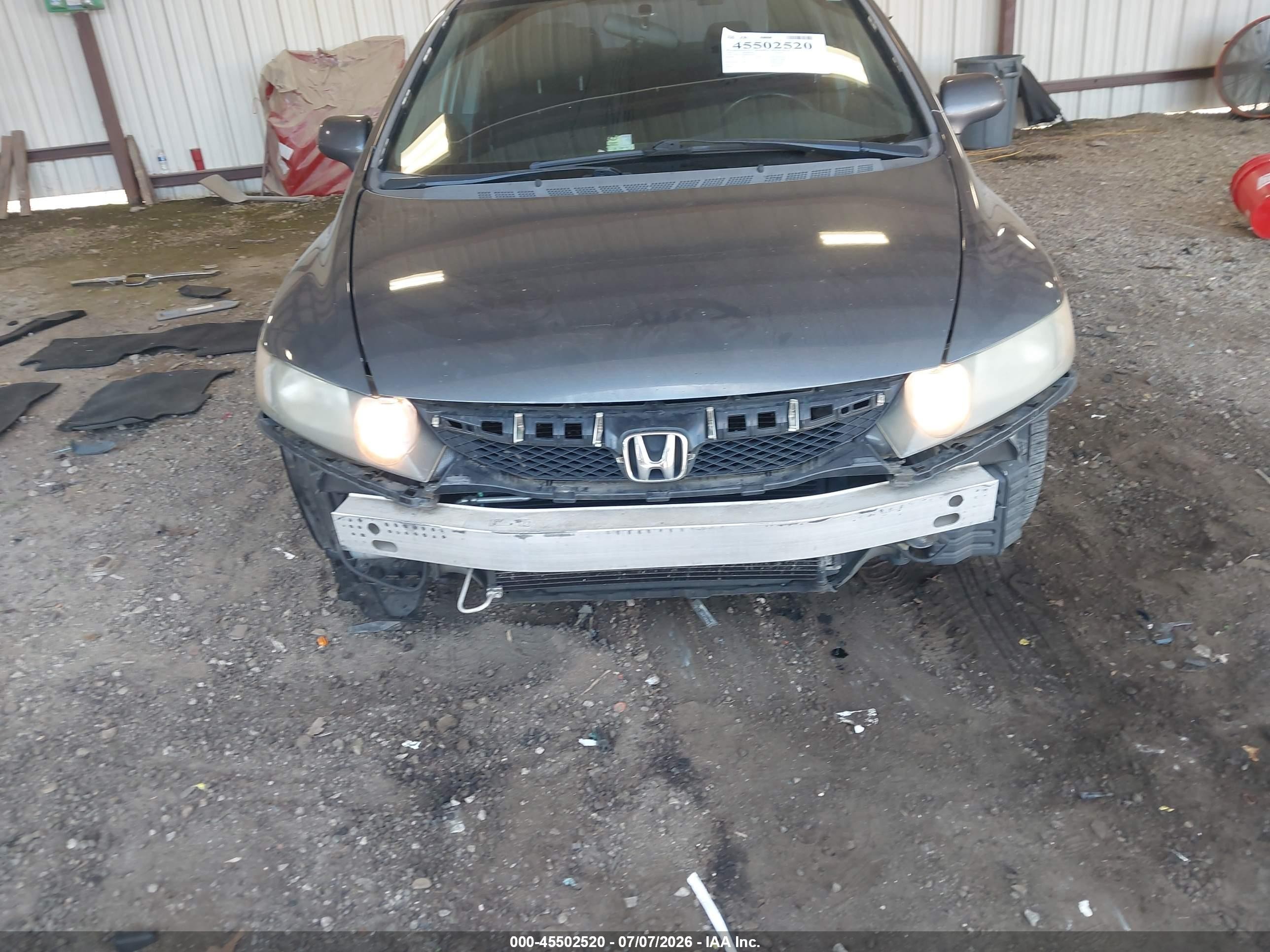 2011 Honda Civic Lx-s Gray vin: 19XFA1F65BE043784
