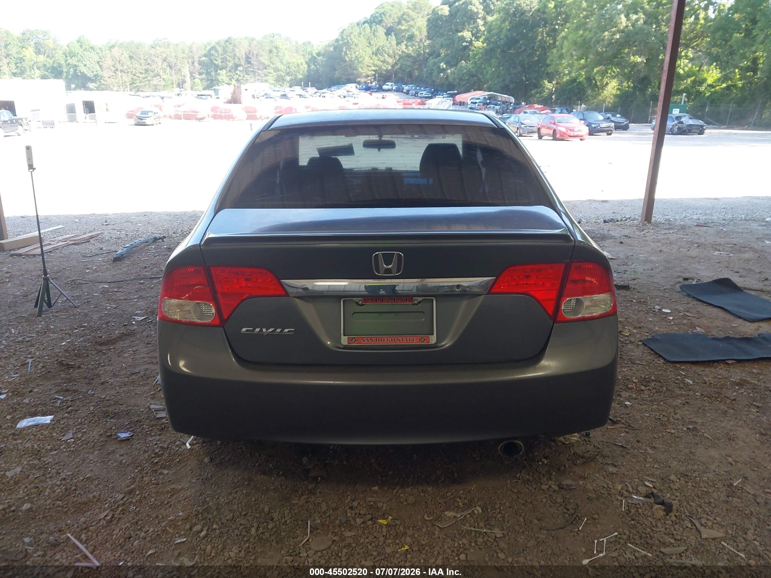 2011 Honda Civic Lx-s Gray vin: 19XFA1F65BE043784