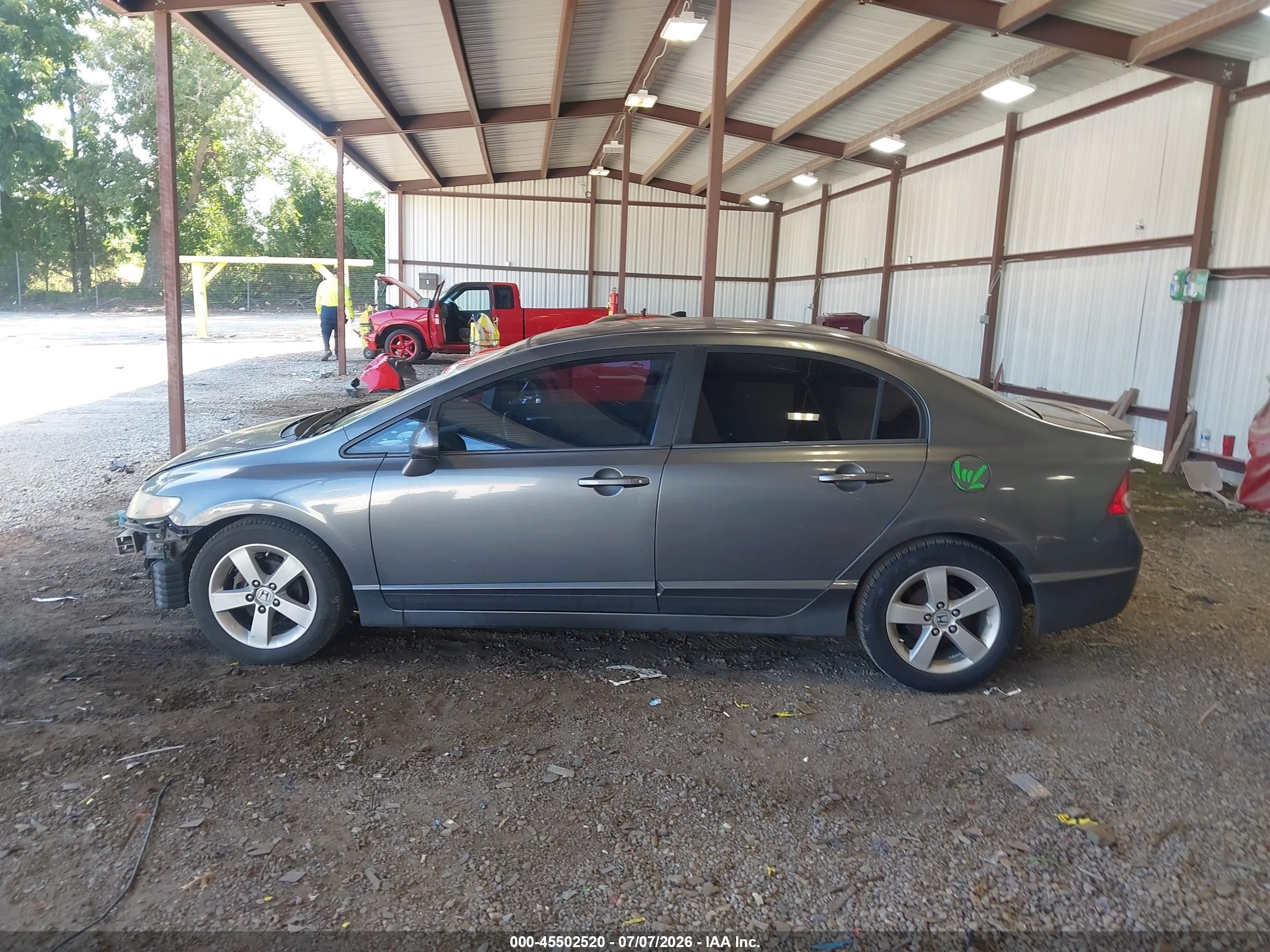 2011 Honda Civic Lx-s Gray vin: 19XFA1F65BE043784