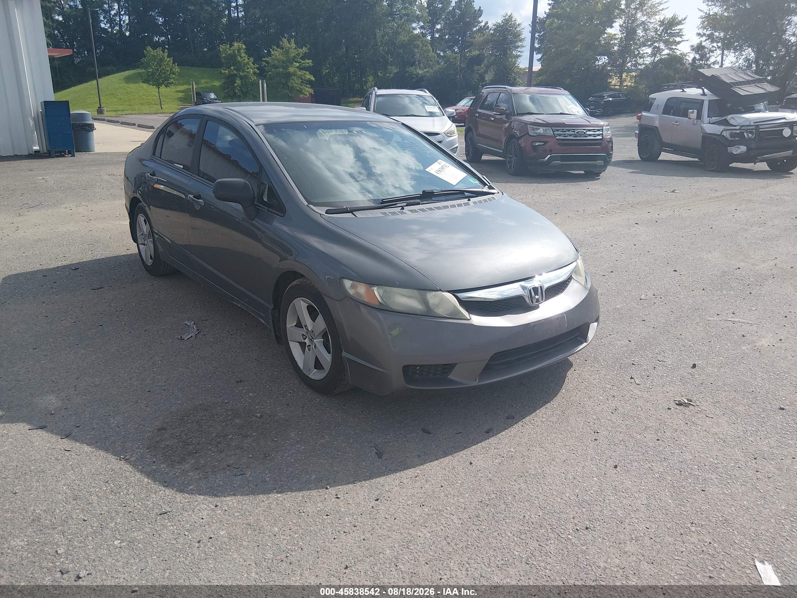 2010 Honda Civic Lx-s Gray vin: 19XFA1F66AE025938