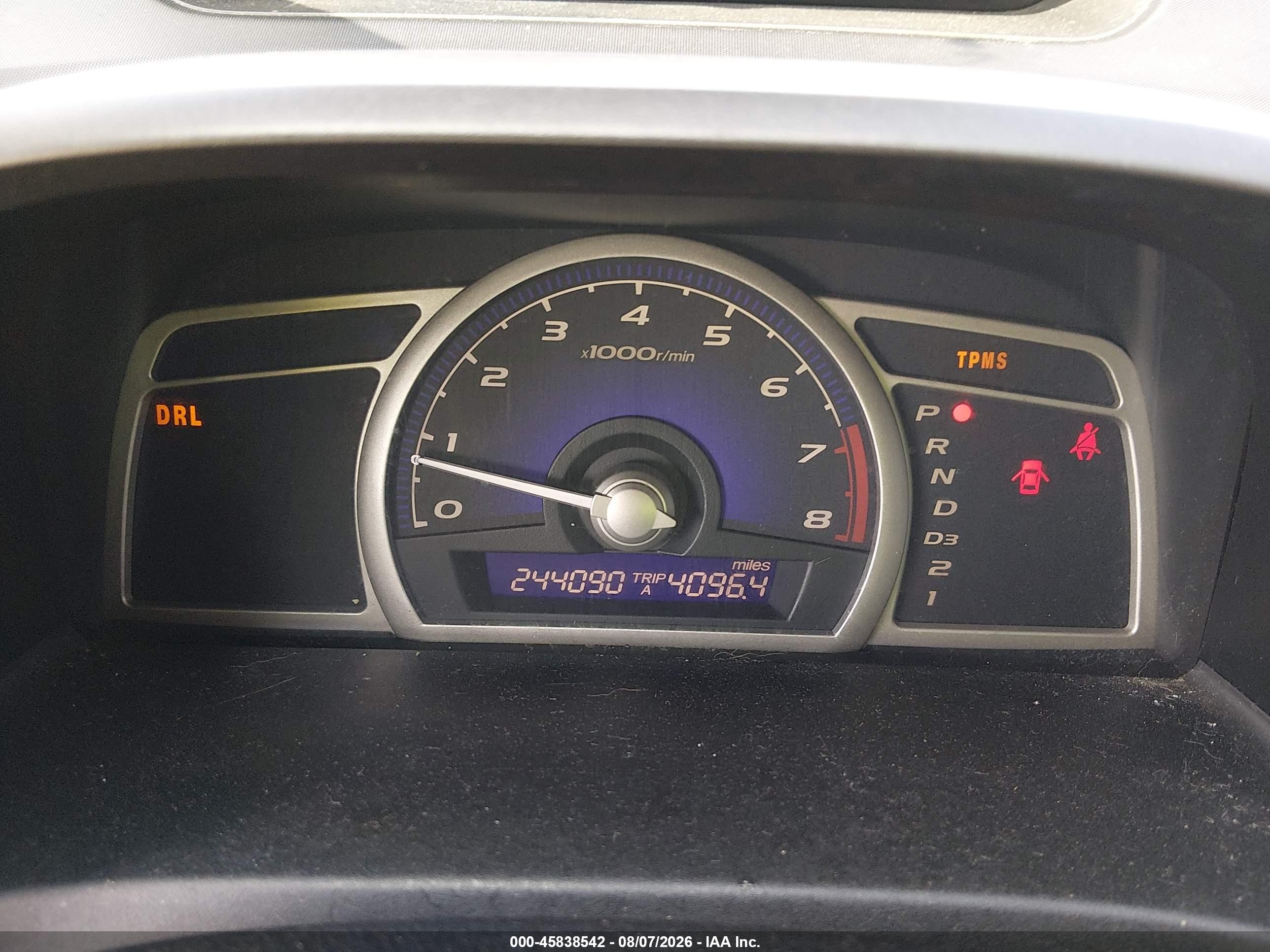 2010 Honda Civic Lx-s Gray vin: 19XFA1F66AE025938