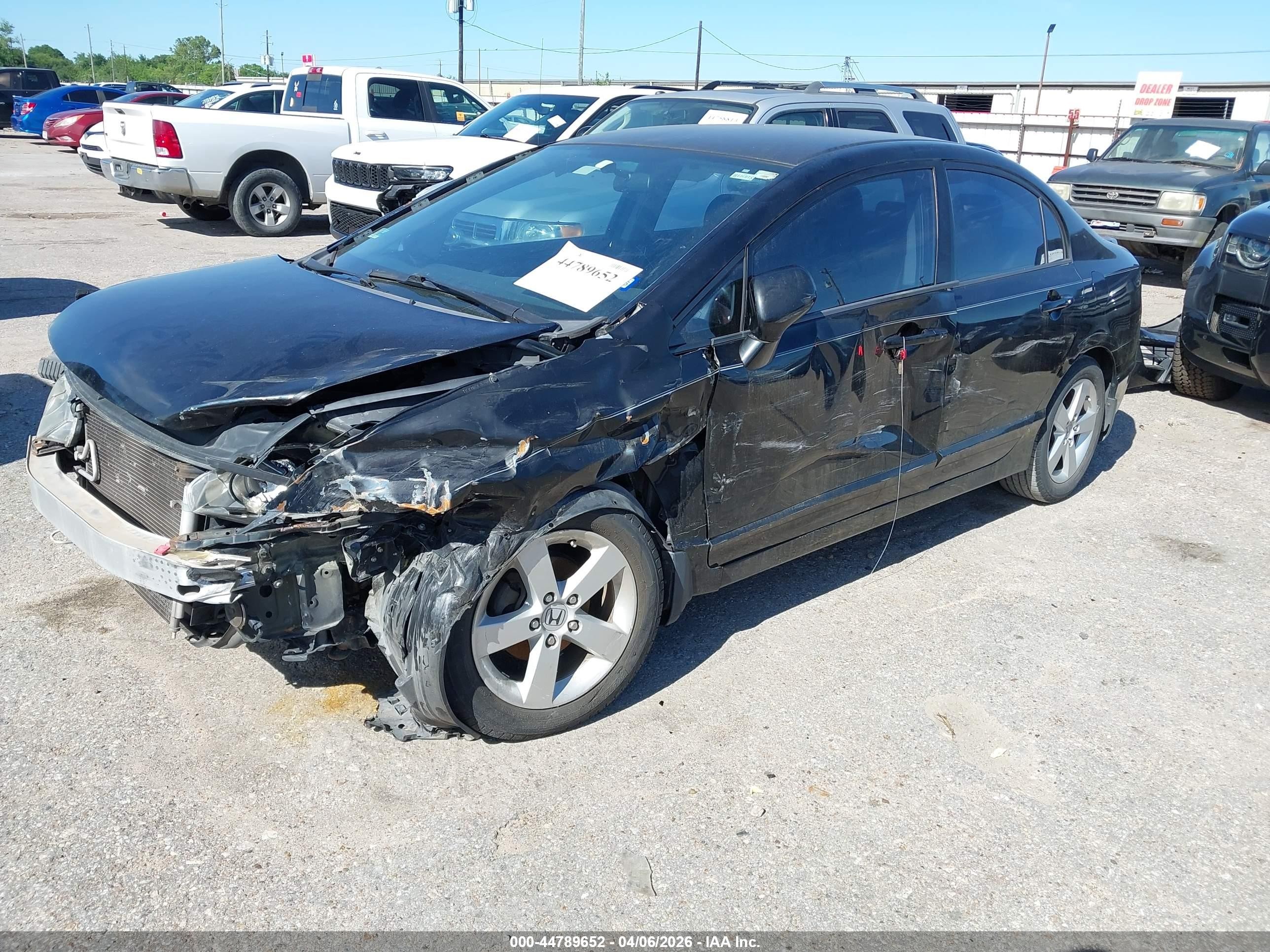 2010 Honda Civic Lx-s Black vin: 19XFA1F66AE048037