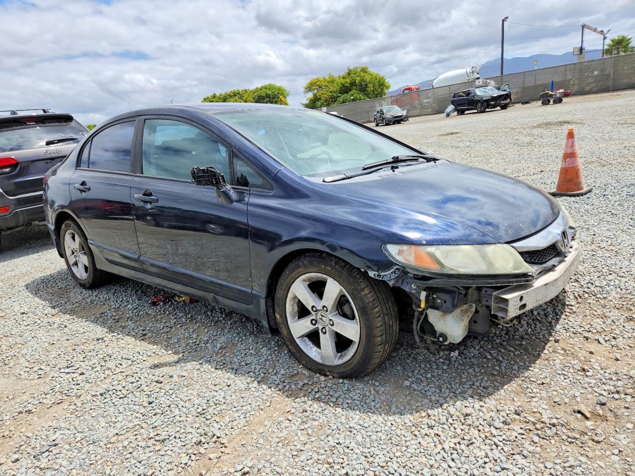 2010 Honda Civic Lx-s Blue vin: 19XFA1F66AE073391
