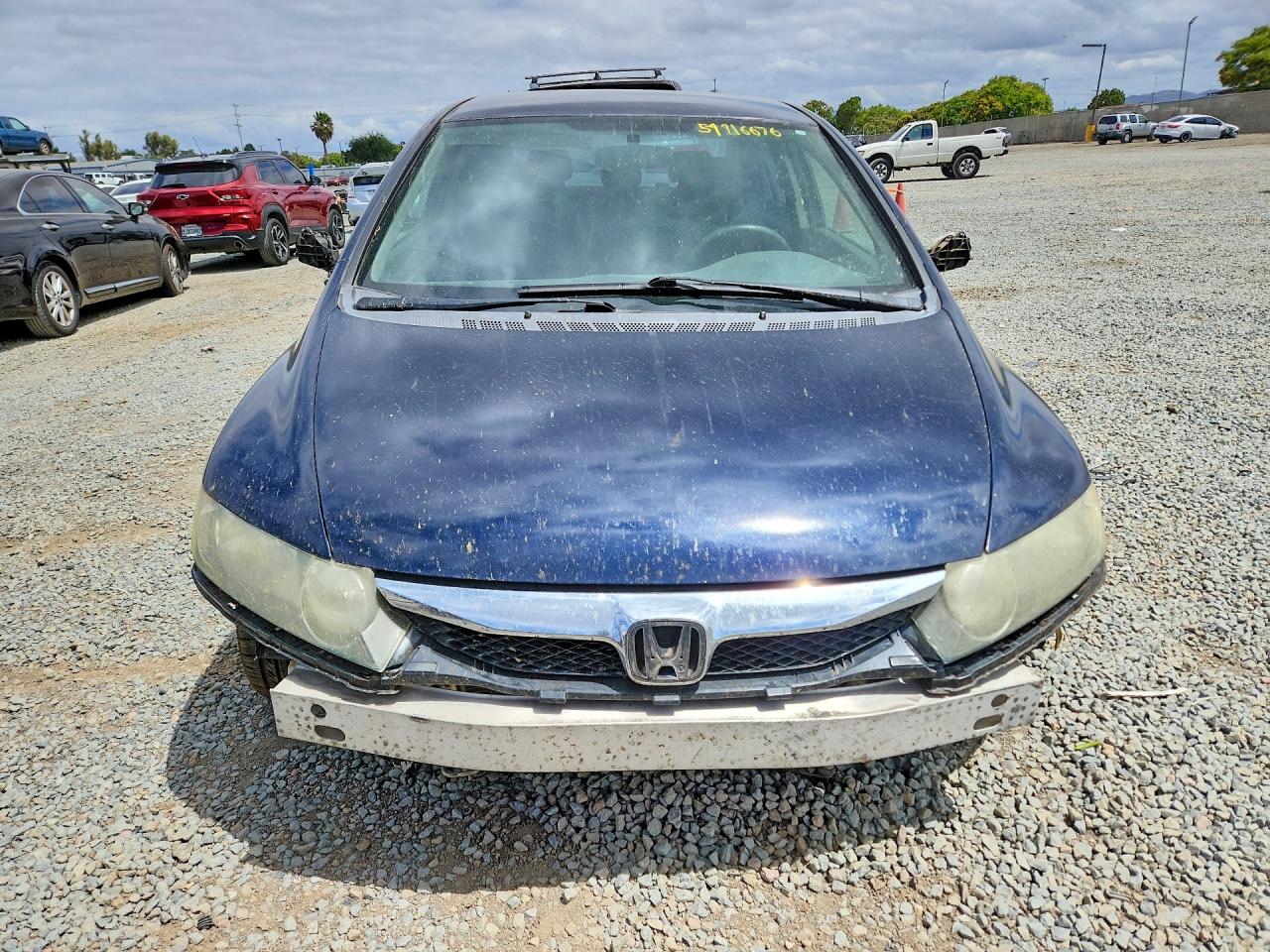 2010 Honda Civic Lx-s Blue vin: 19XFA1F66AE073391