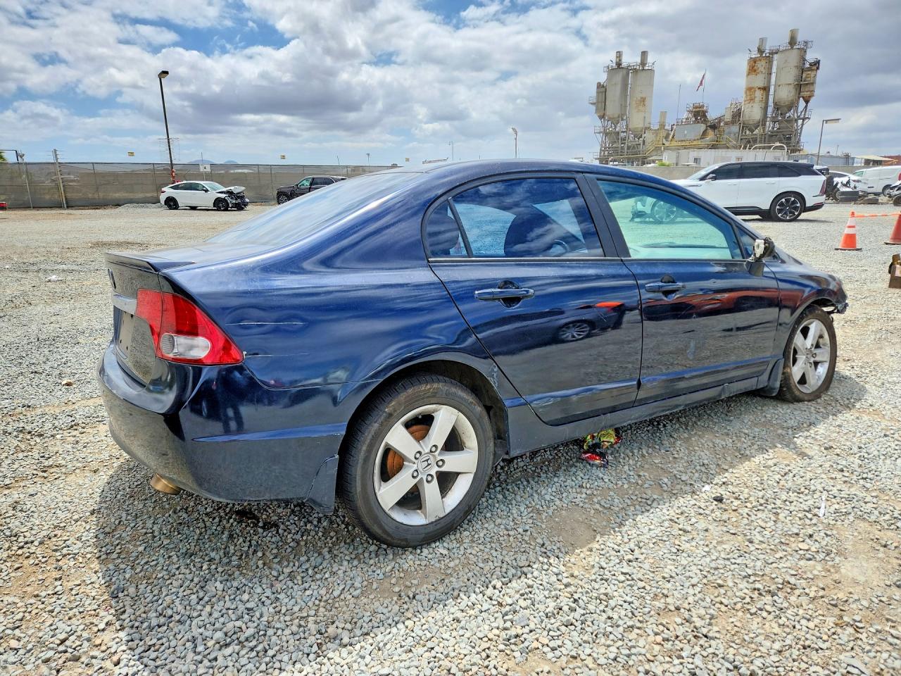 2010 Honda Civic Lx-s Blue vin: 19XFA1F66AE073391