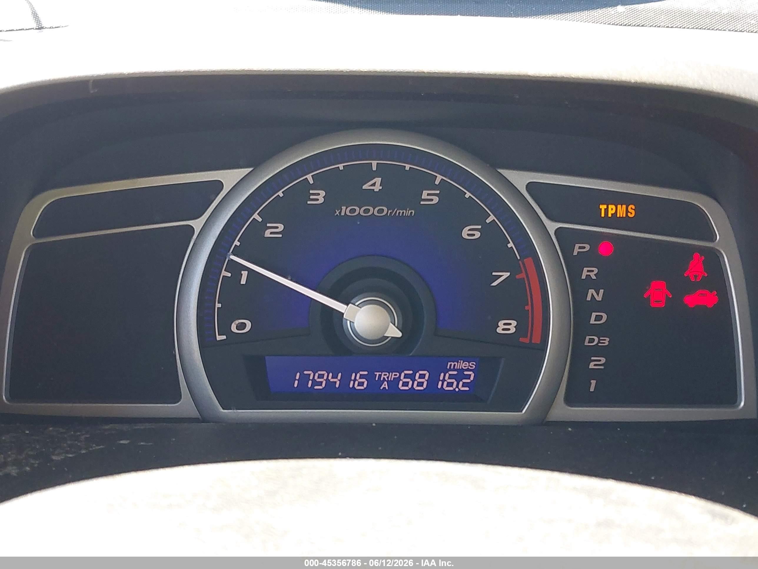 2010 Honda Civic Lx-s Silver vin: 19XFA1F66AE080194