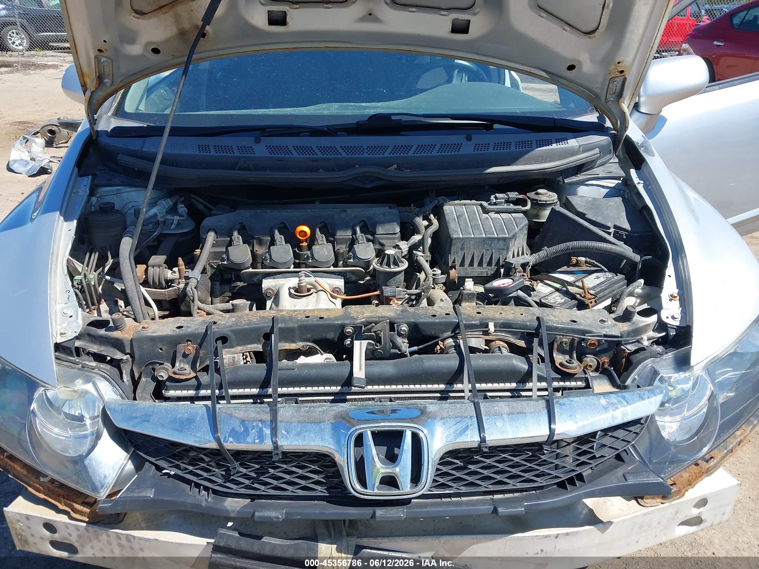 2010 Honda Civic Lx-s Silver vin: 19XFA1F66AE080194