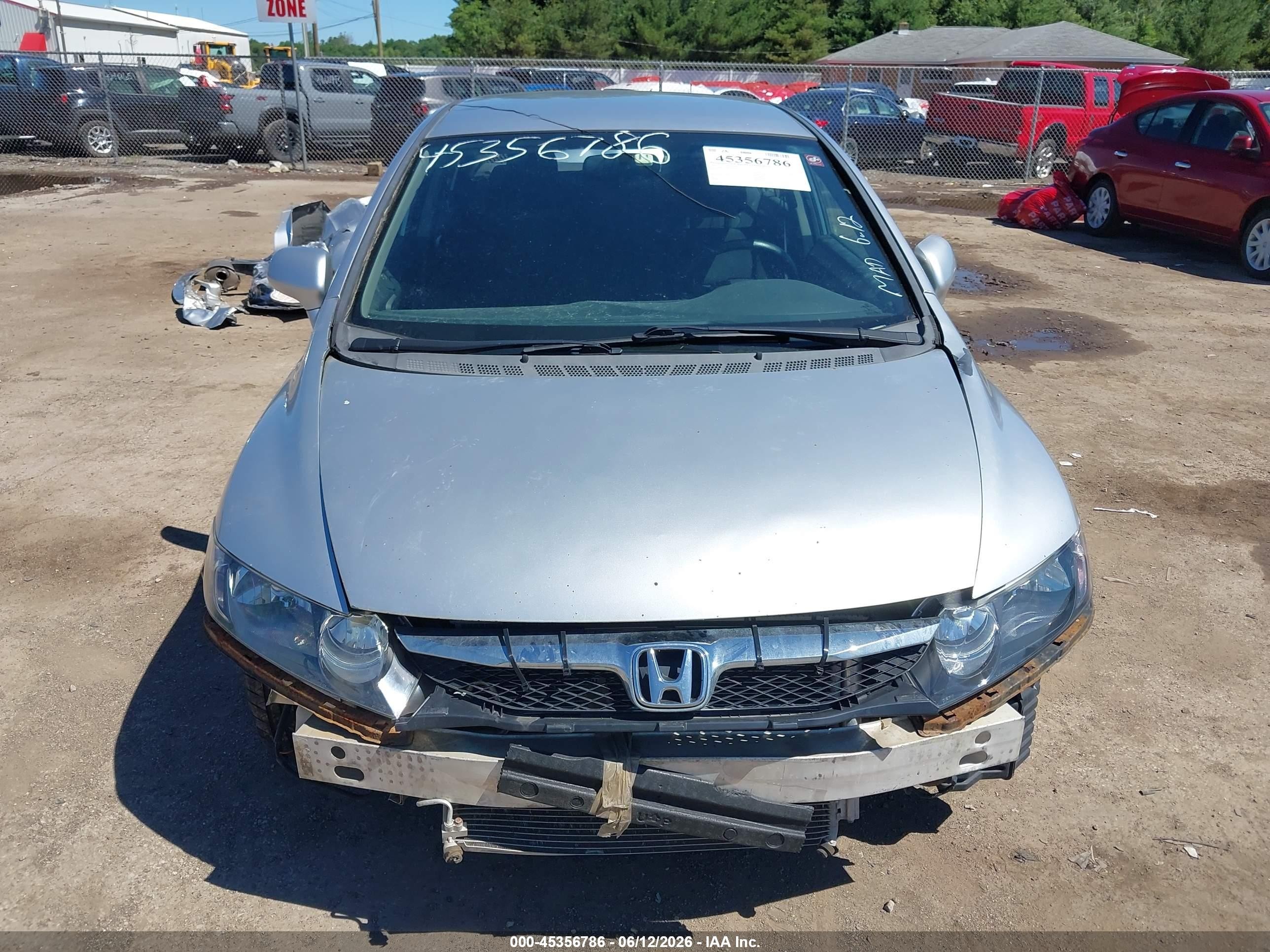 2010 Honda Civic Lx-s Silver vin: 19XFA1F66AE080194