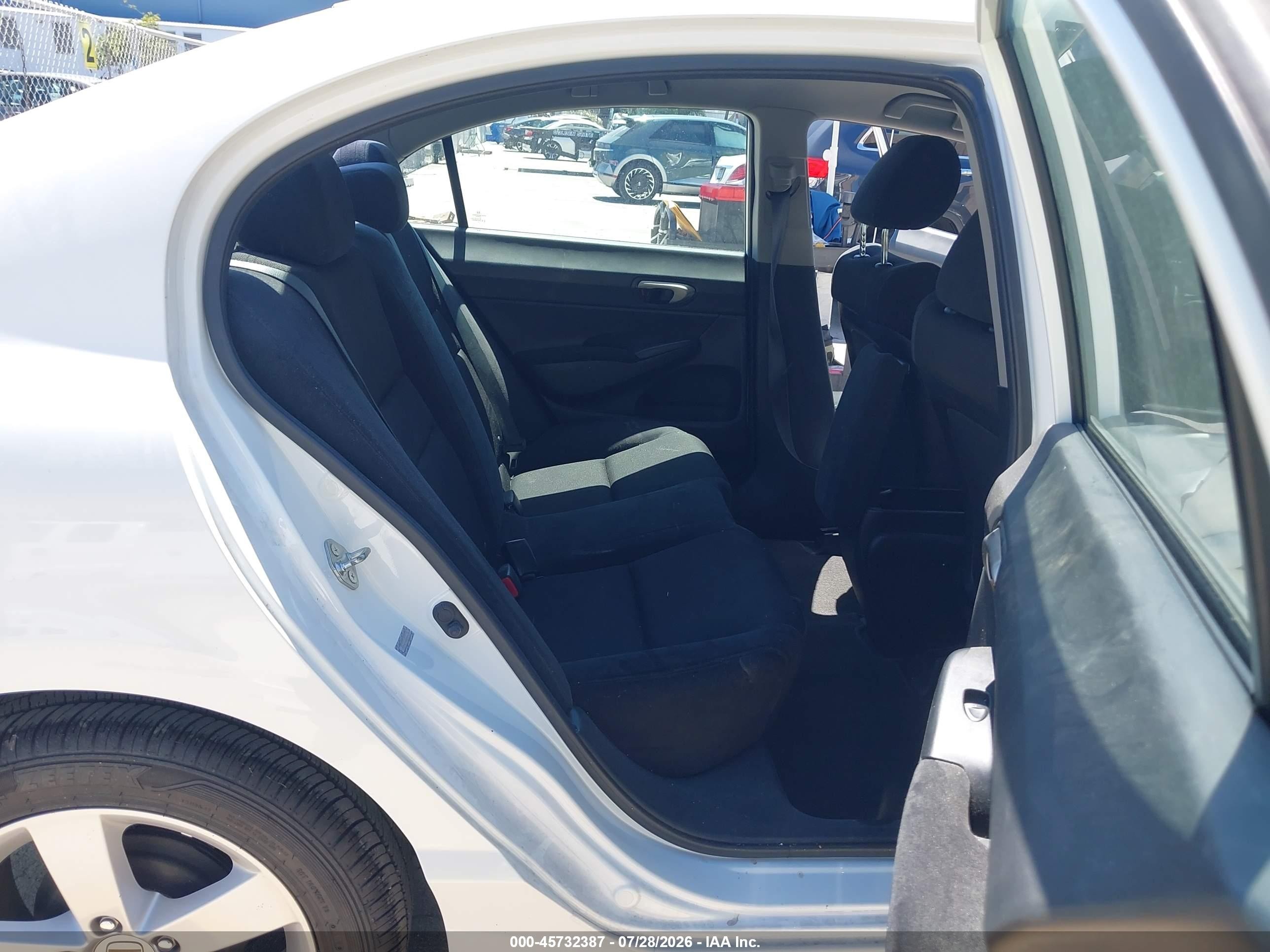 2011 Honda Civic Lx-s White vin: 19XFA1F66BE044796