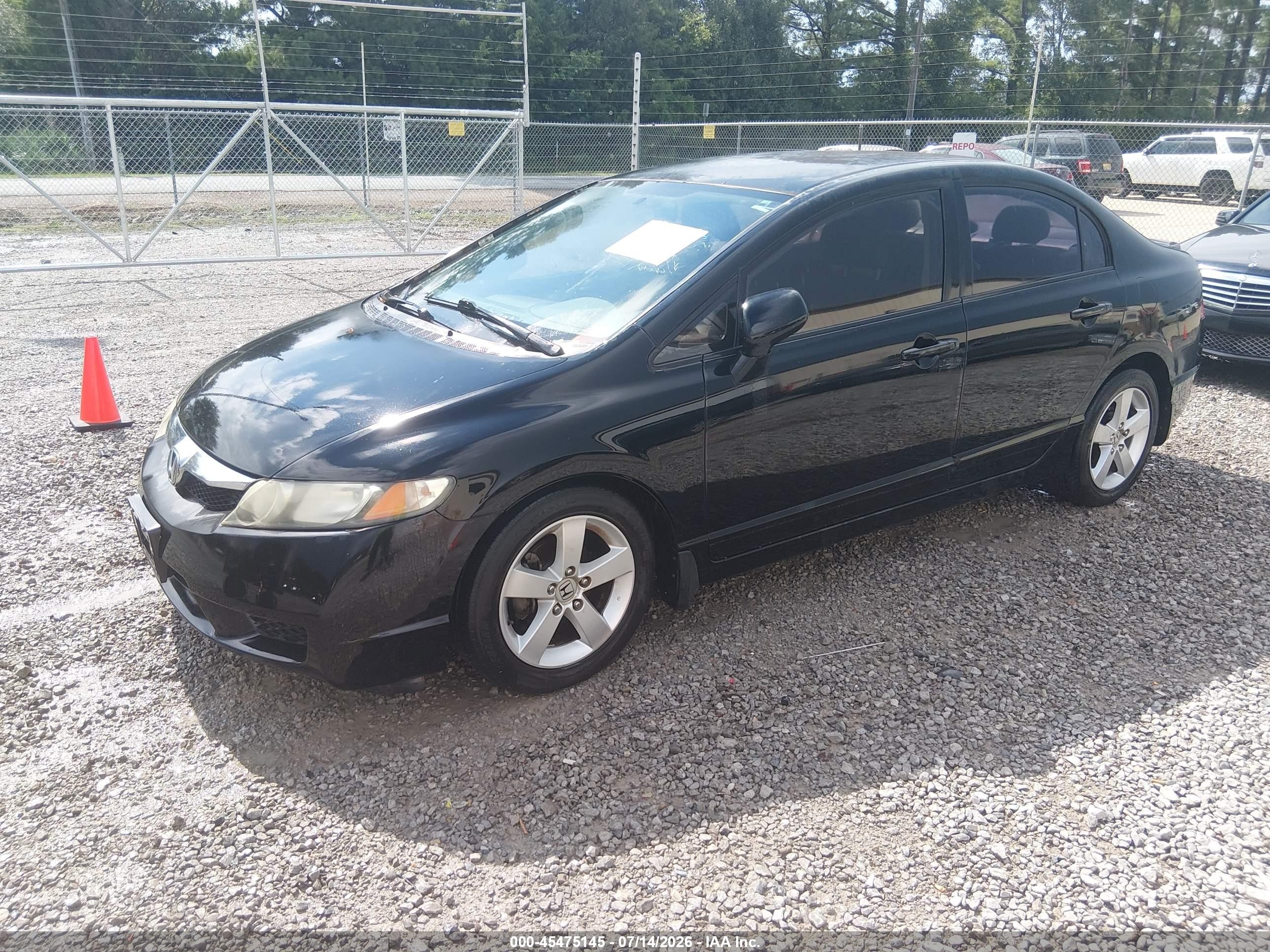 2011 Honda Civic Lx-s Black vin: 19XFA1F67BE013699