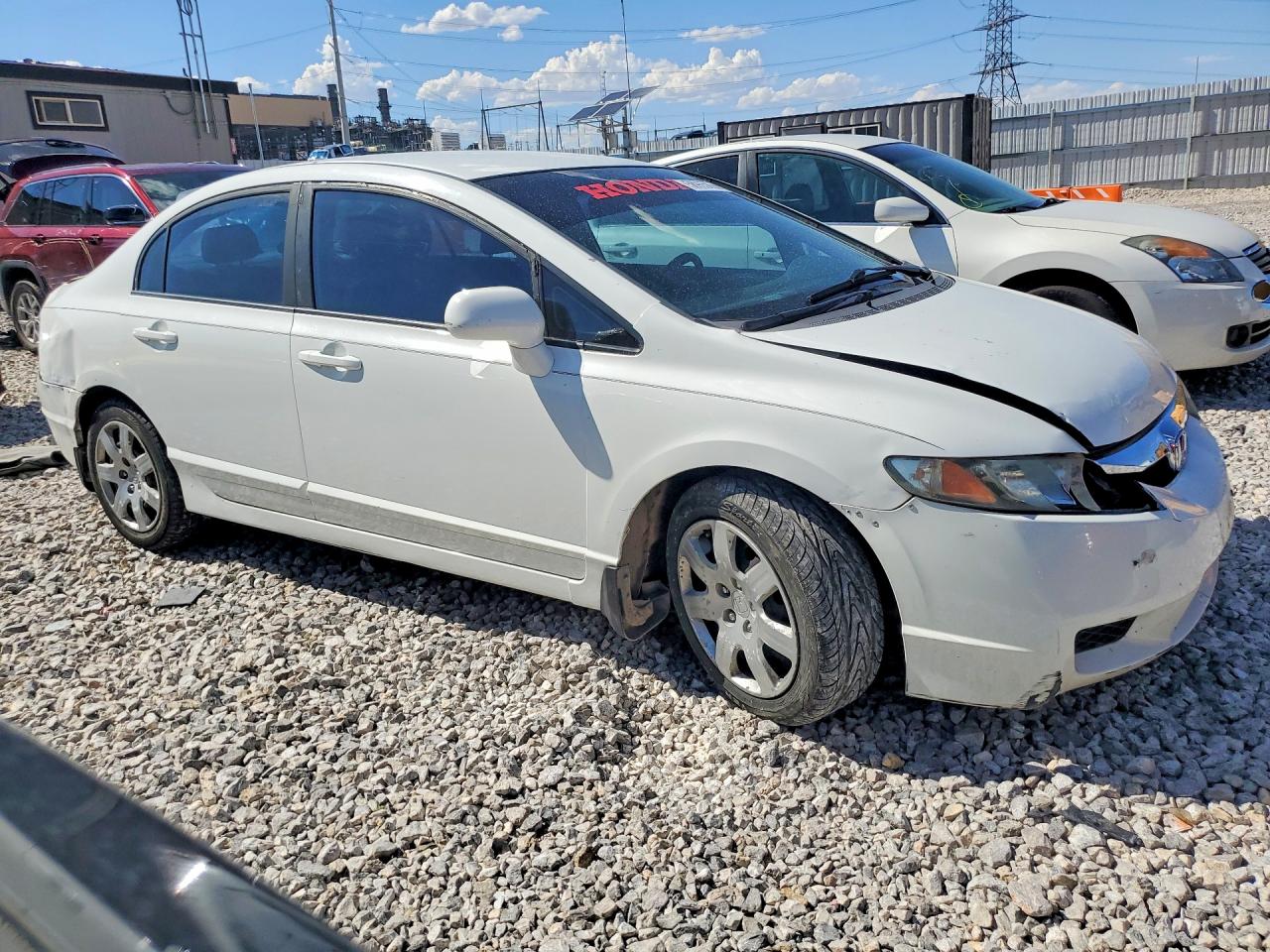 2010 Honda Civic Lx-s White vin: 19XFA1F68AE013399