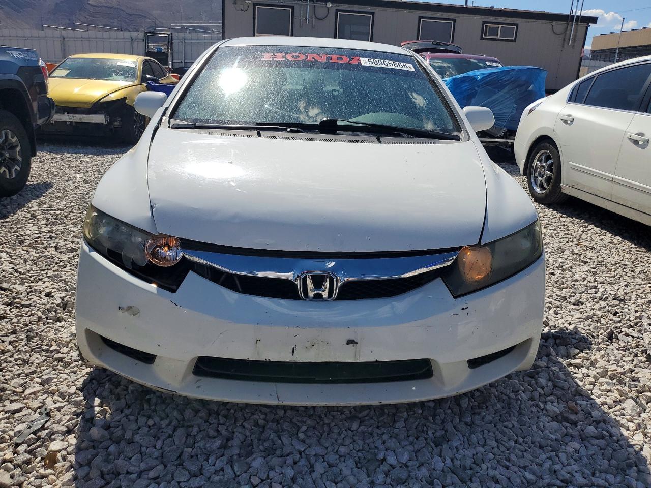 2010 Honda Civic Lx-s White vin: 19XFA1F68AE013399