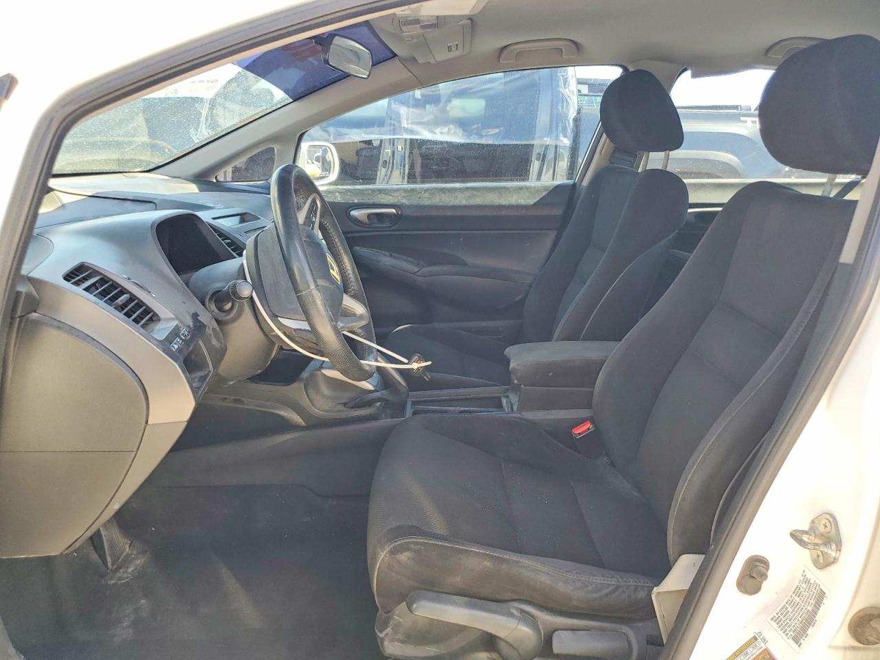 2010 Honda Civic Lx-s White vin: 19XFA1F68AE013399