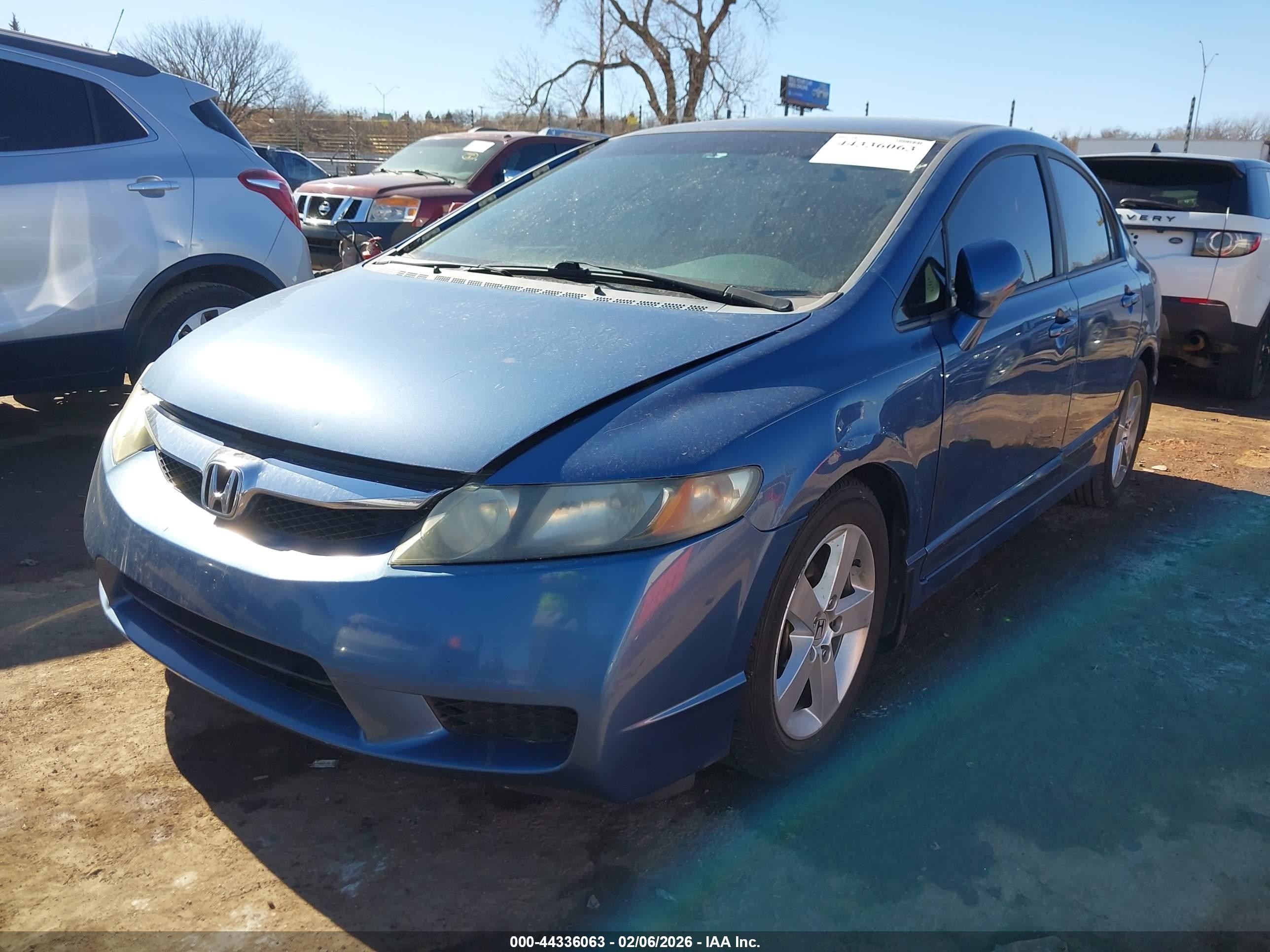 2010 Honda Civic Lx-s Синий vin: 19XFA1F68AE073036