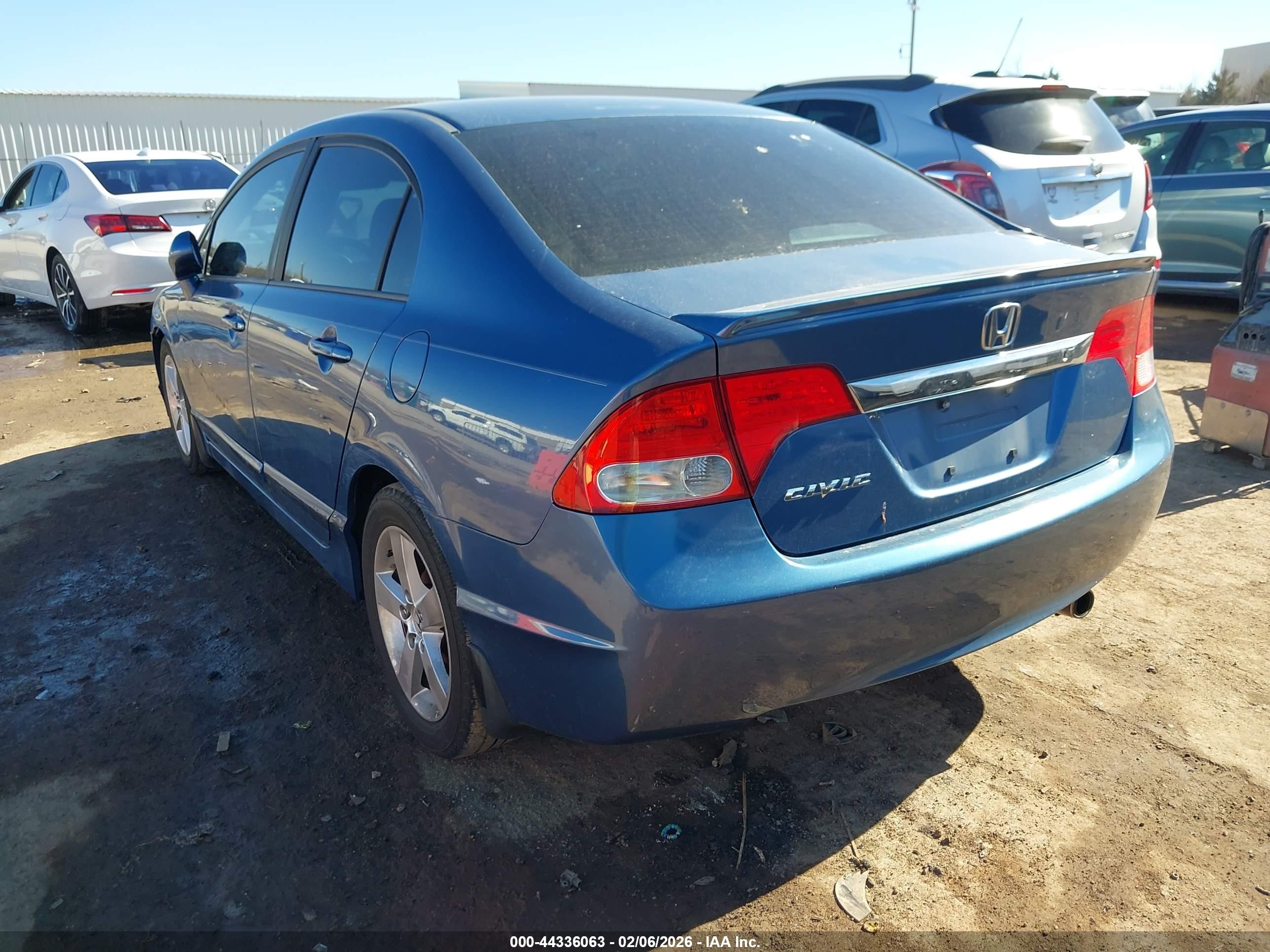 2010 Honda Civic Lx-s Синий vin: 19XFA1F68AE073036