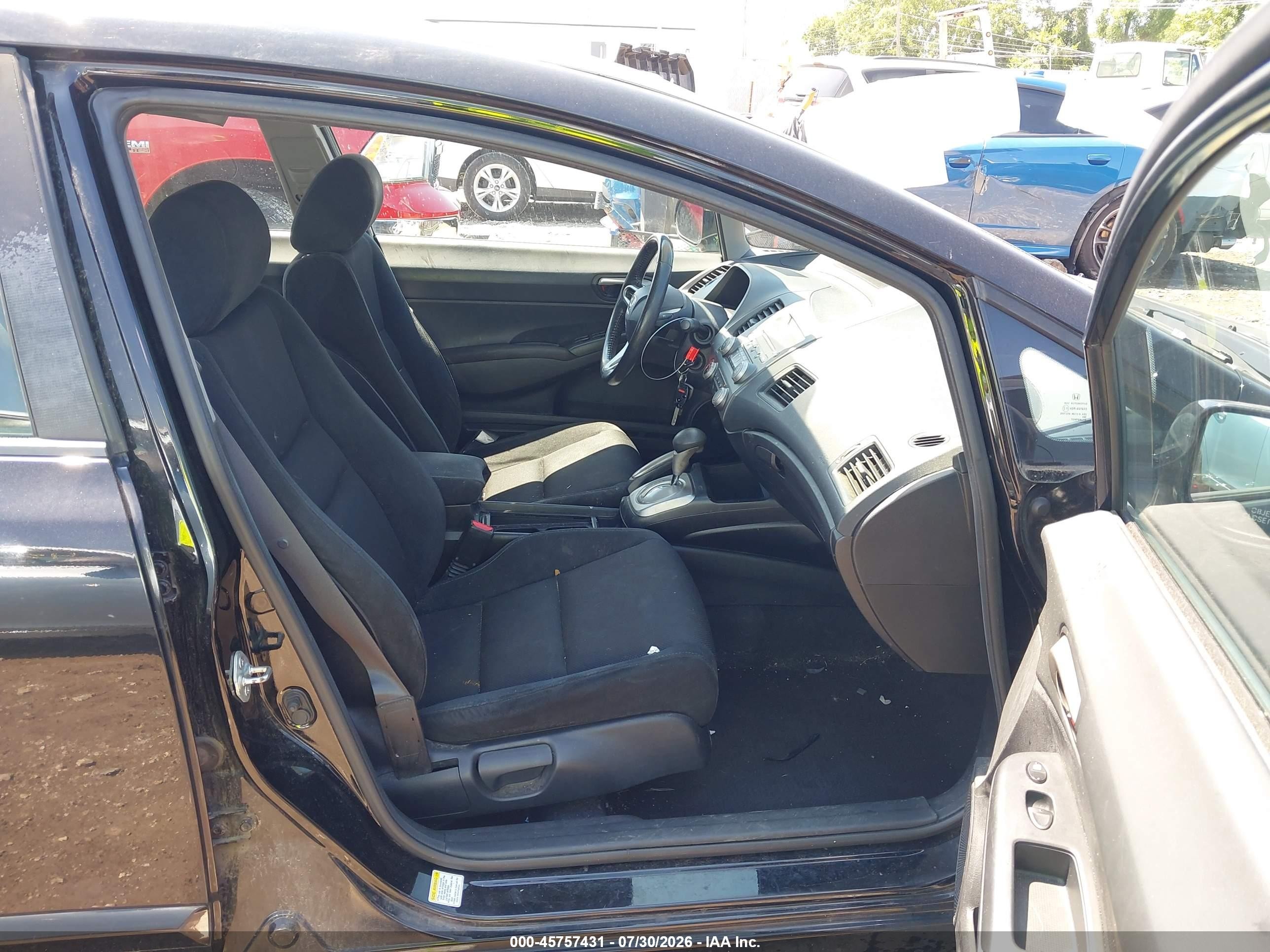 2010 Honda Civic Lx-s Черный vin: 19XFA1F68AE080276