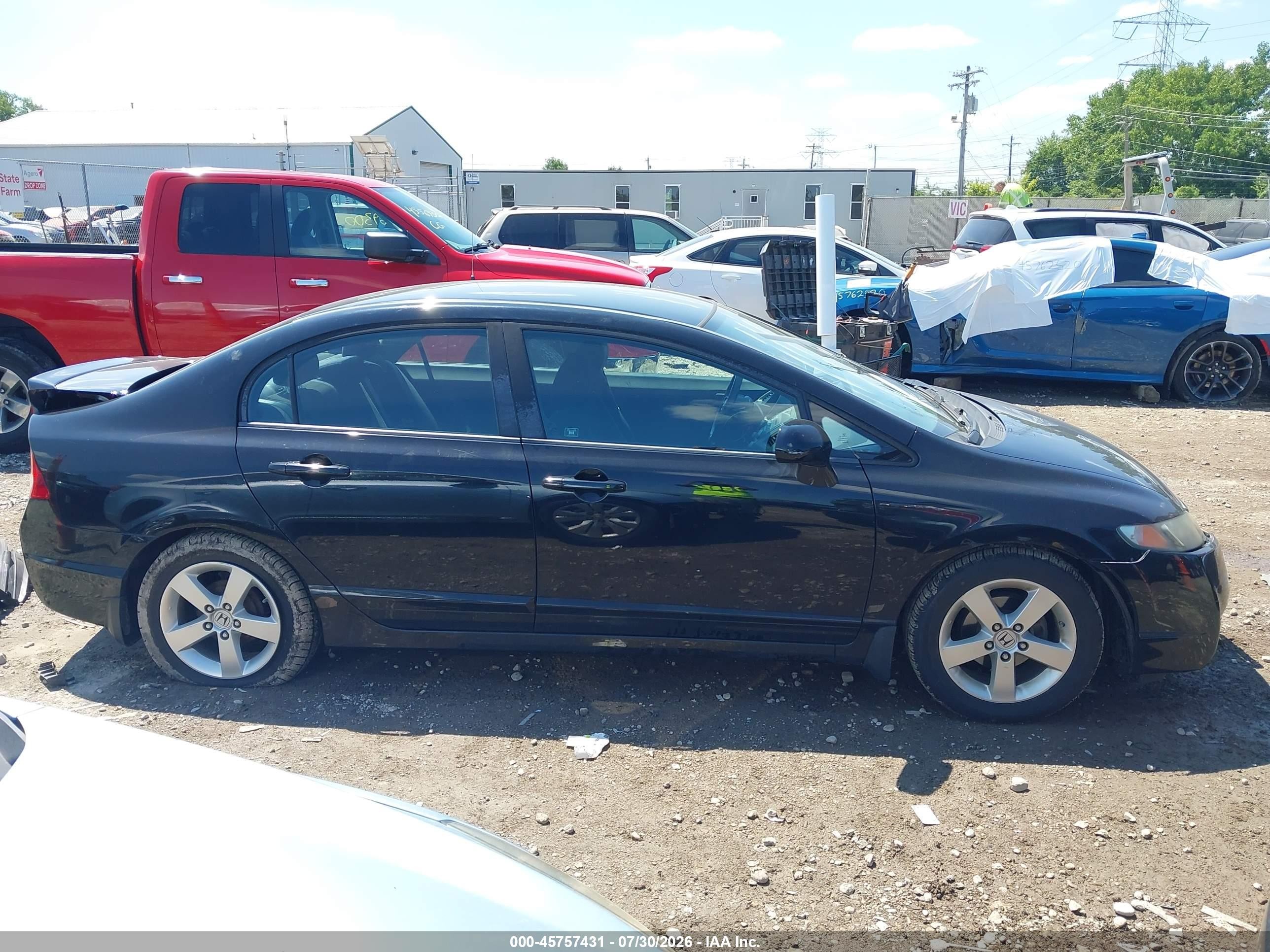 2010 Honda Civic Lx-s Черный vin: 19XFA1F68AE080276