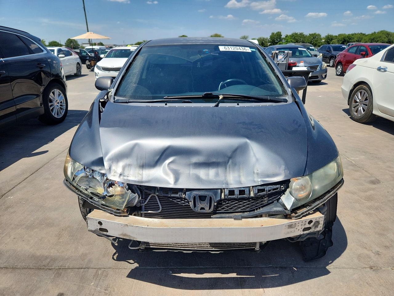 2010 Honda Civic Lx-s Gray vin: 19XFA1F69AE065978