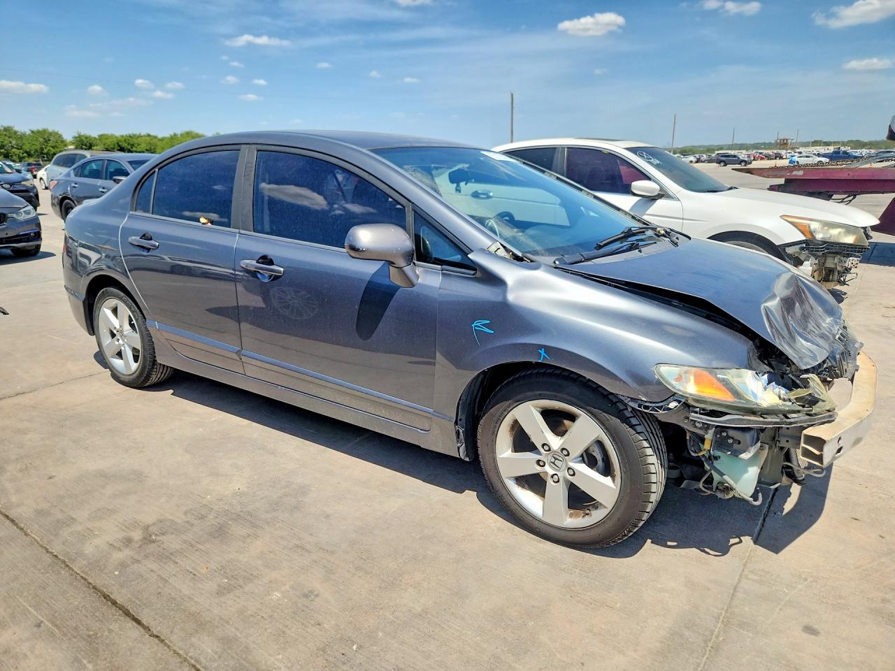 2010 Honda Civic Lx-s Gray vin: 19XFA1F69AE065978