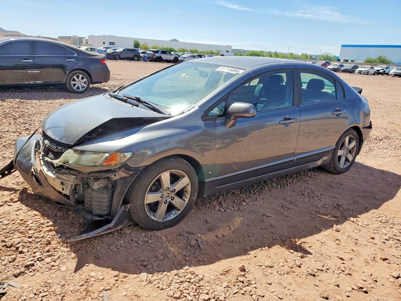 2011 Honda Civic Lx-s Blue vin: 19XFA1F69BE022419
