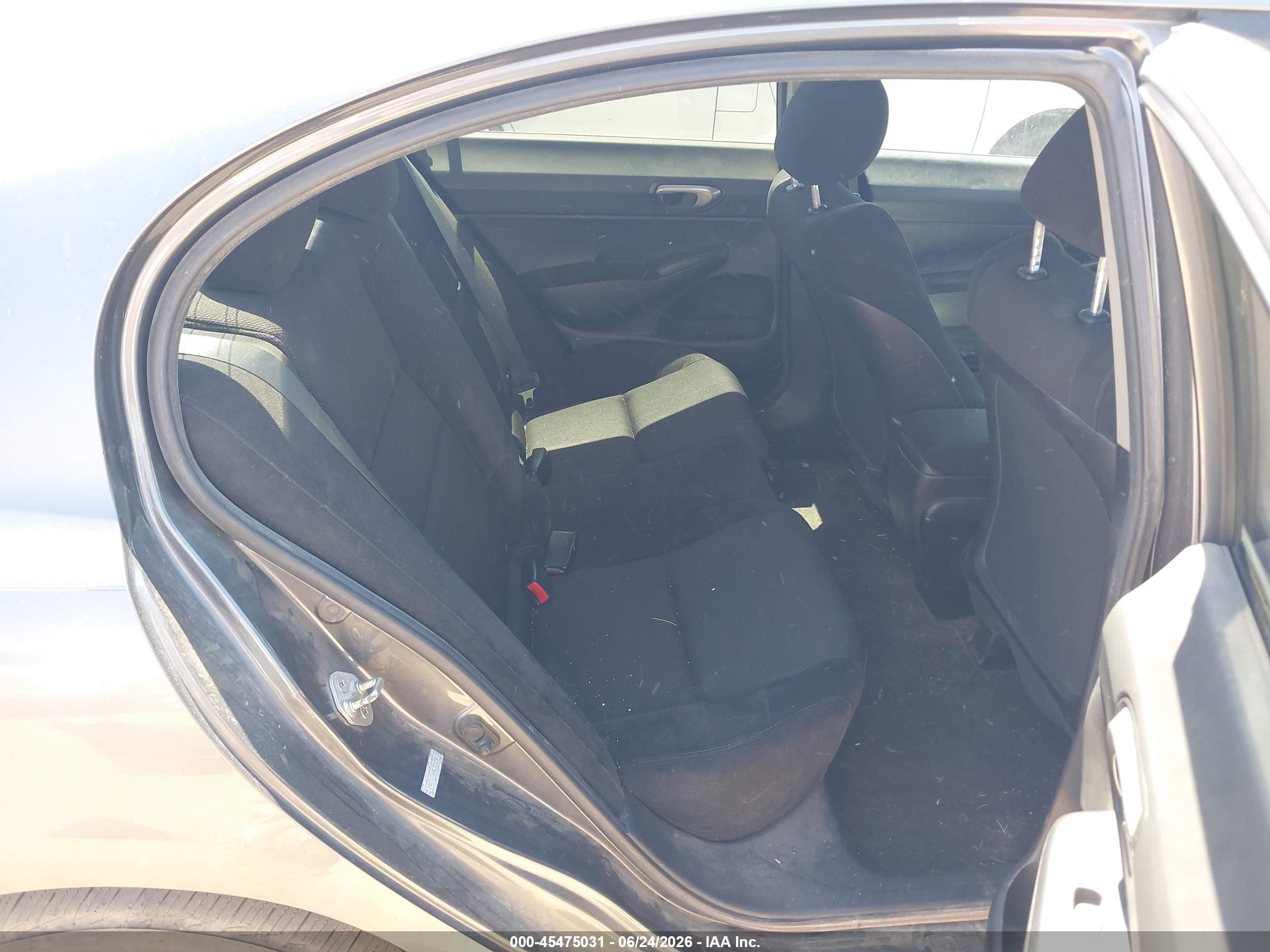 2010 Honda Civic Lx-s Gray vin: 19XFA1F6XAE059252