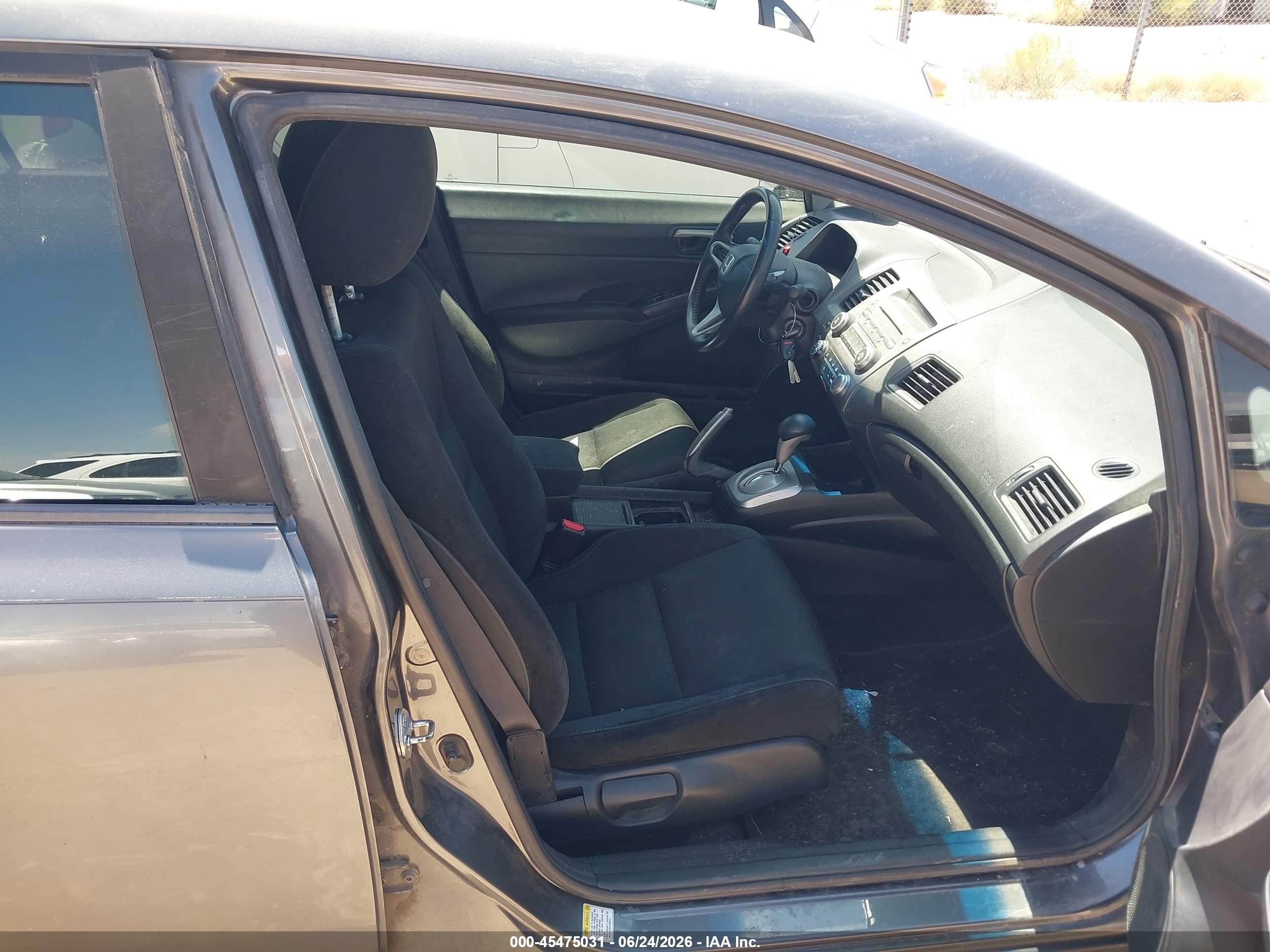 2010 Honda Civic Lx-s Gray vin: 19XFA1F6XAE059252