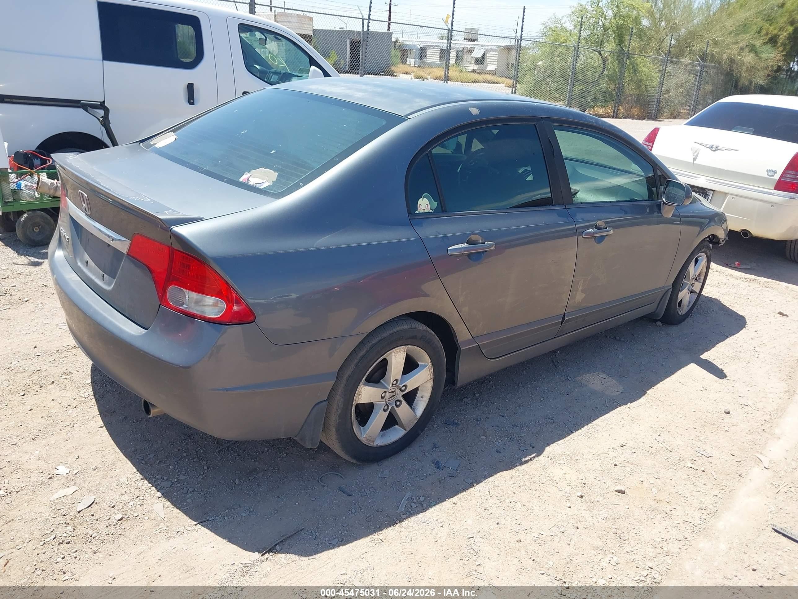 2010 Honda Civic Lx-s Gray vin: 19XFA1F6XAE059252