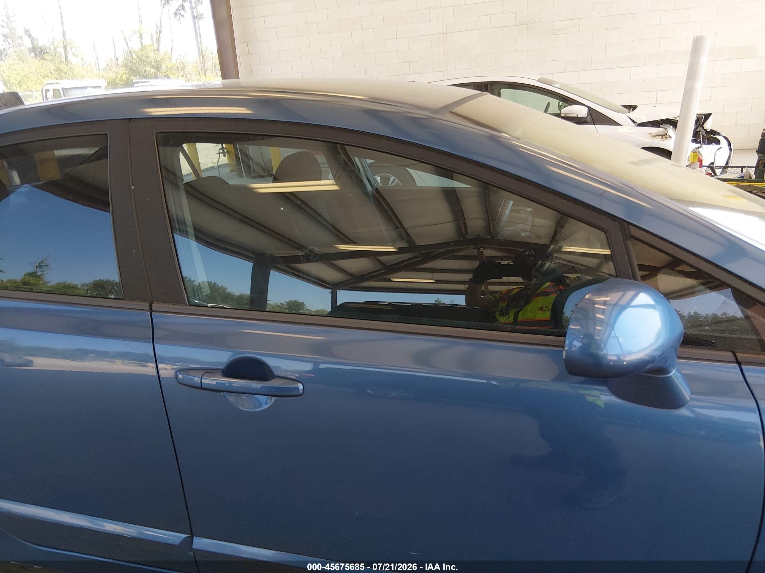 2010 Honda Civic Lx-s Blue vin: 19XFA1F6XAE064094