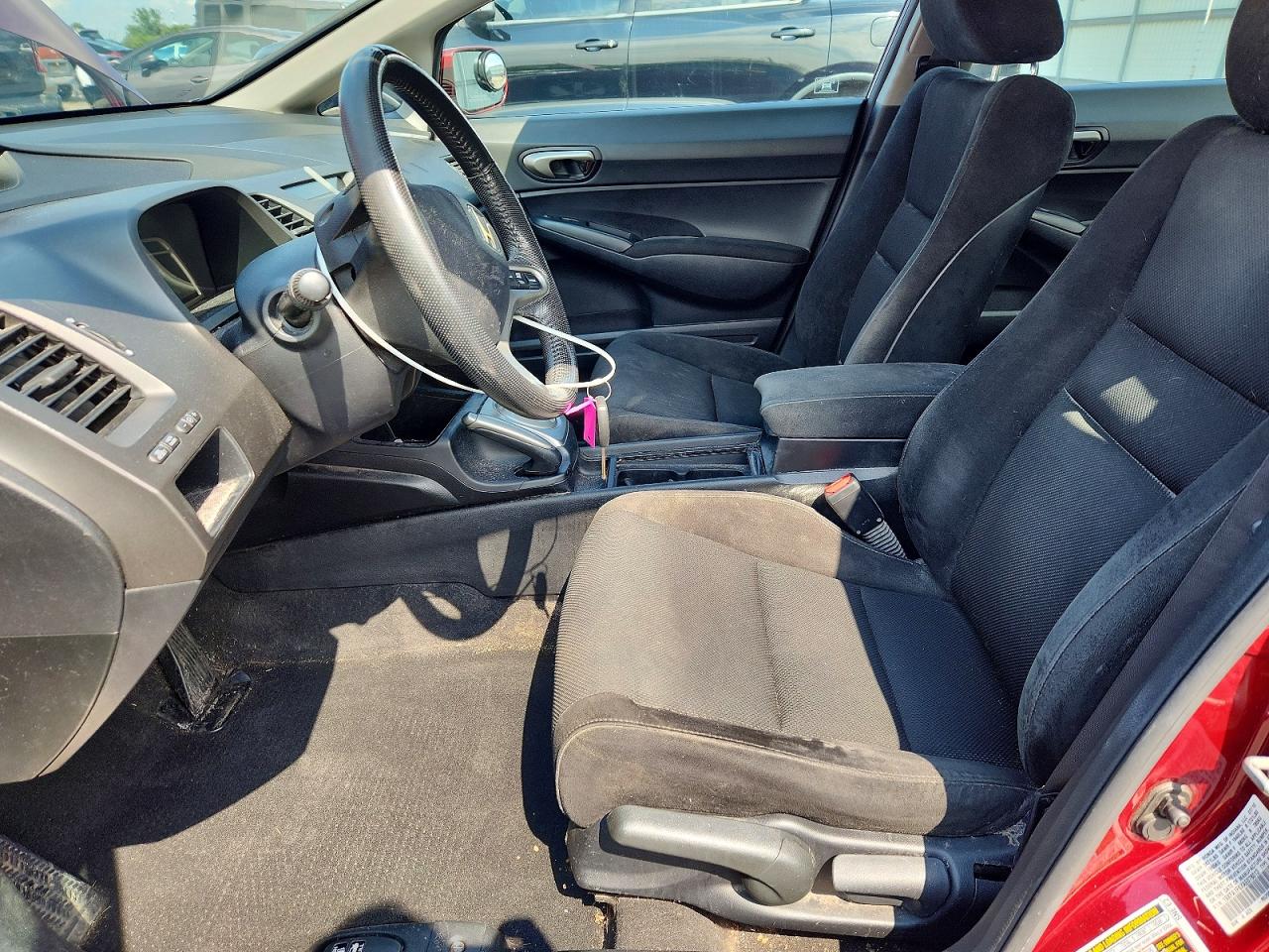2010 Honda Civic Lx-s Maroon vin: 19XFA1F6XAE078013