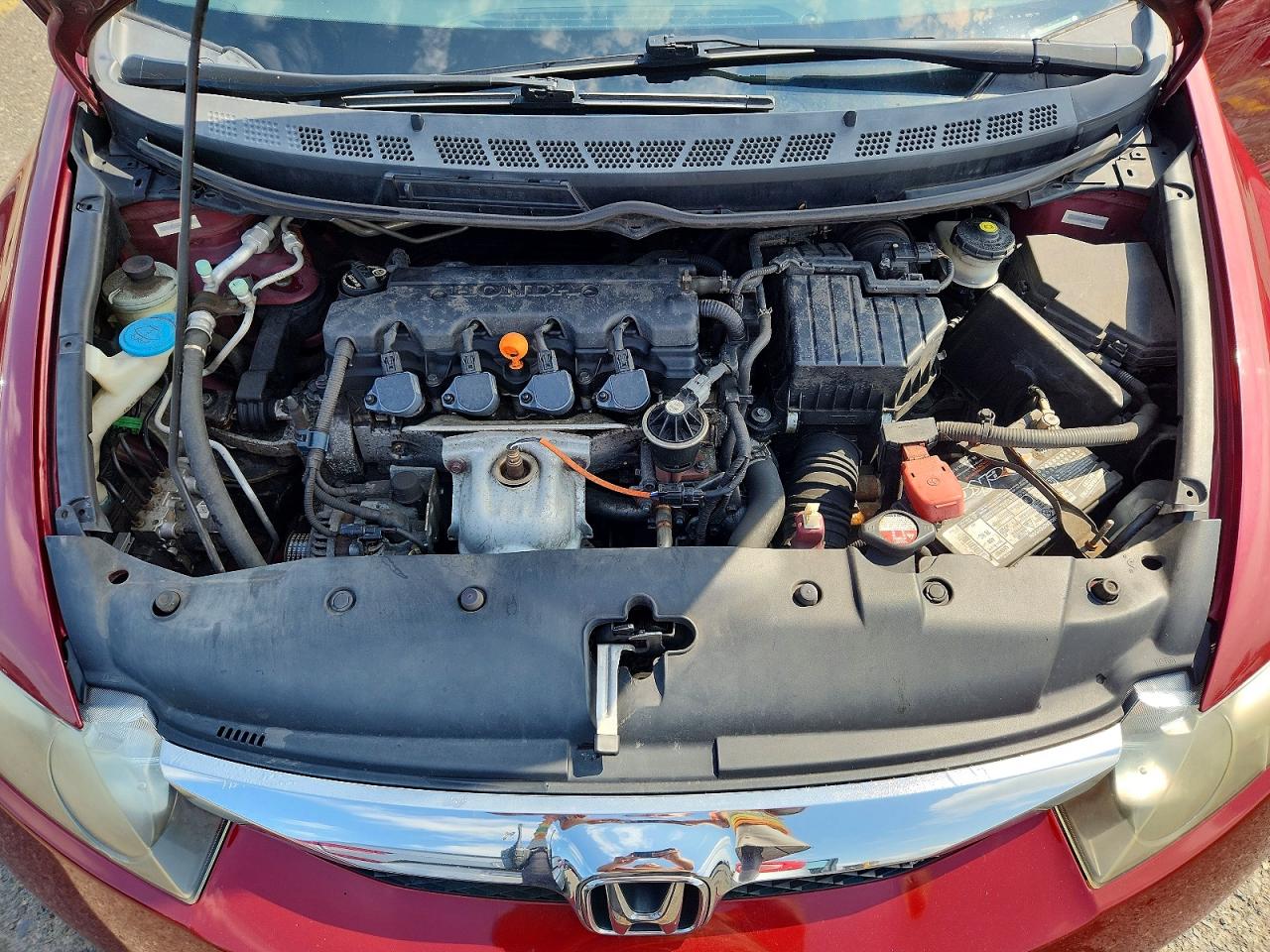 2010 Honda Civic Lx-s Maroon vin: 19XFA1F6XAE078013