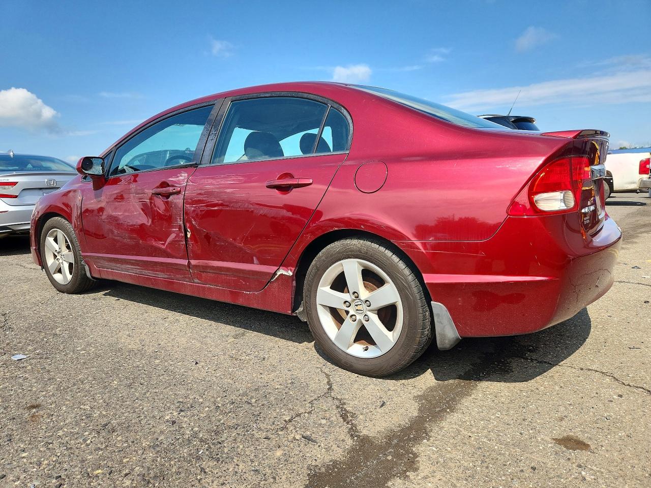 2010 Honda Civic Lx-s Maroon vin: 19XFA1F6XAE078013
