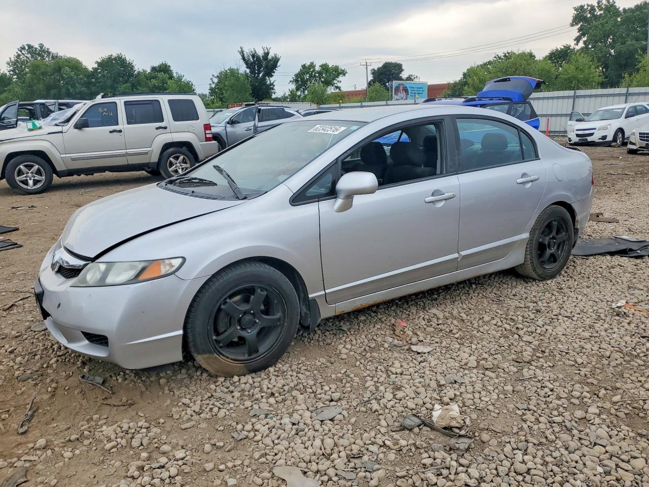 2010 Honda Civic Lx-s Silver vin: 19XFA1F6XAE082336